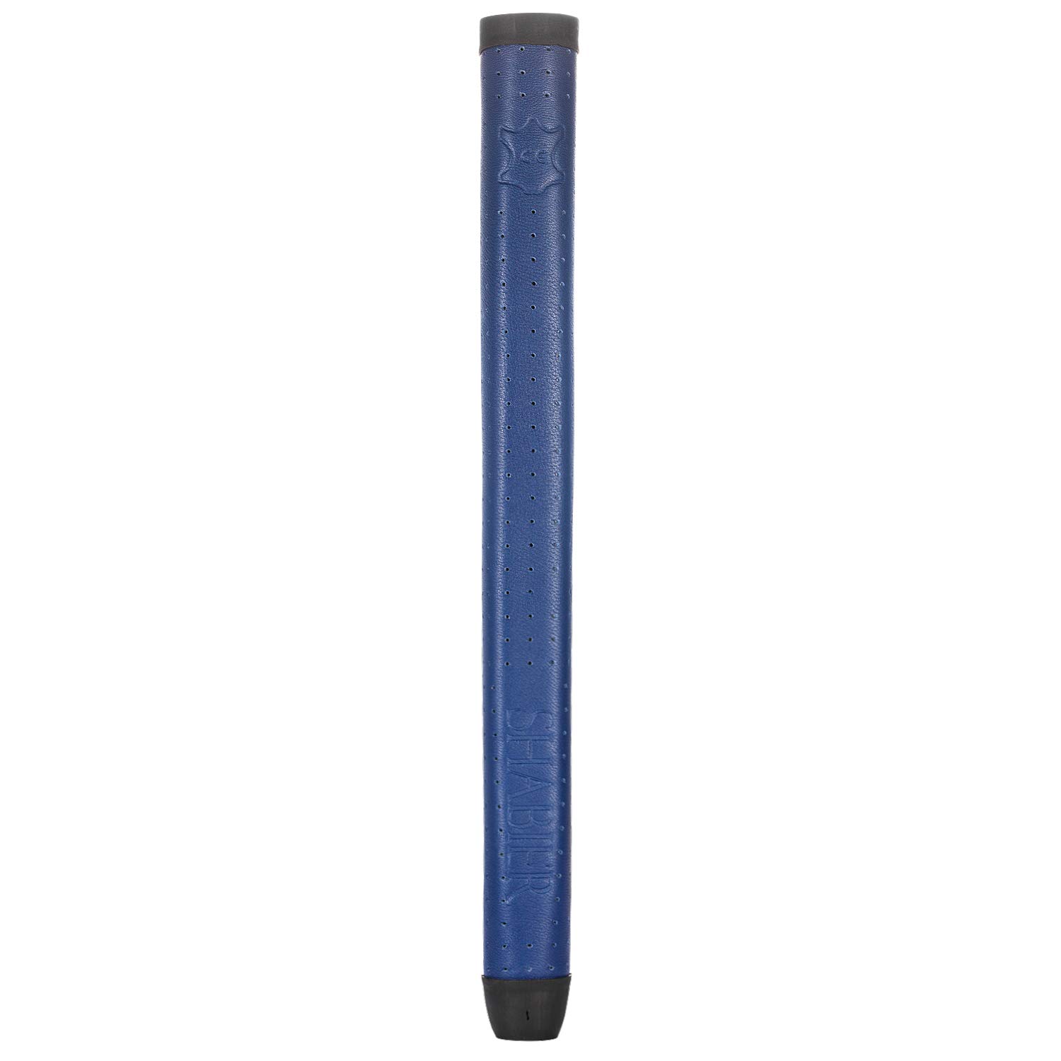 SHABIER Light Weight Breathable Leather Golf Putter Grip Pure Handmade Soft Leather Golf Grips (Blue) - Image 2
