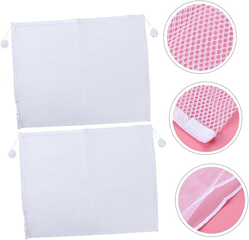 Miniatura 7 de Beatifufu Bolsa de juguetes para baño, bolsa de almacenamiento colgante, bolsa de malla de juguete, bolsa de malla de almacenamiento de juguetes,