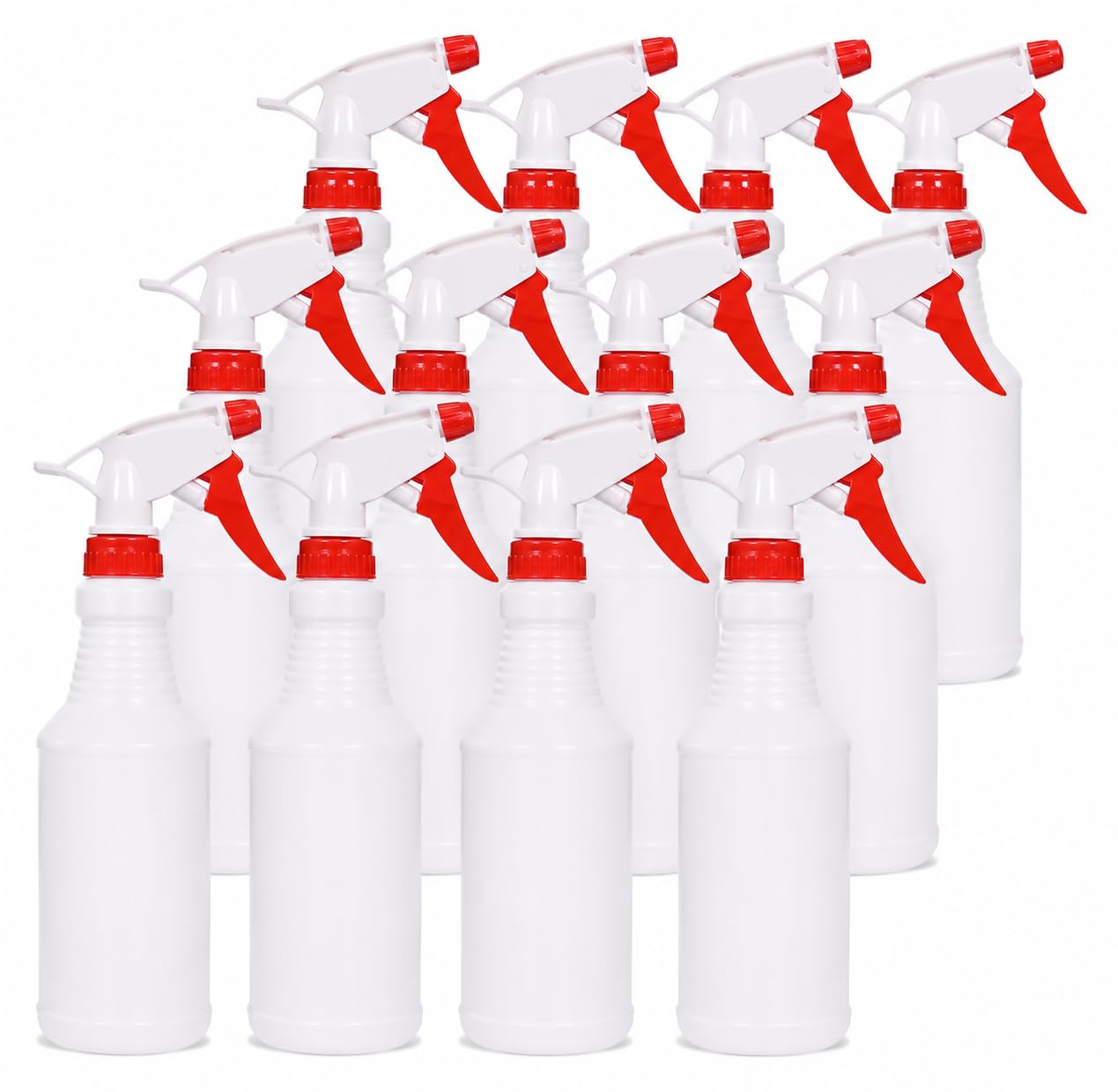 Photo 1 of Doilomand 16oz HDPE Spray Bottles (12 Pack)