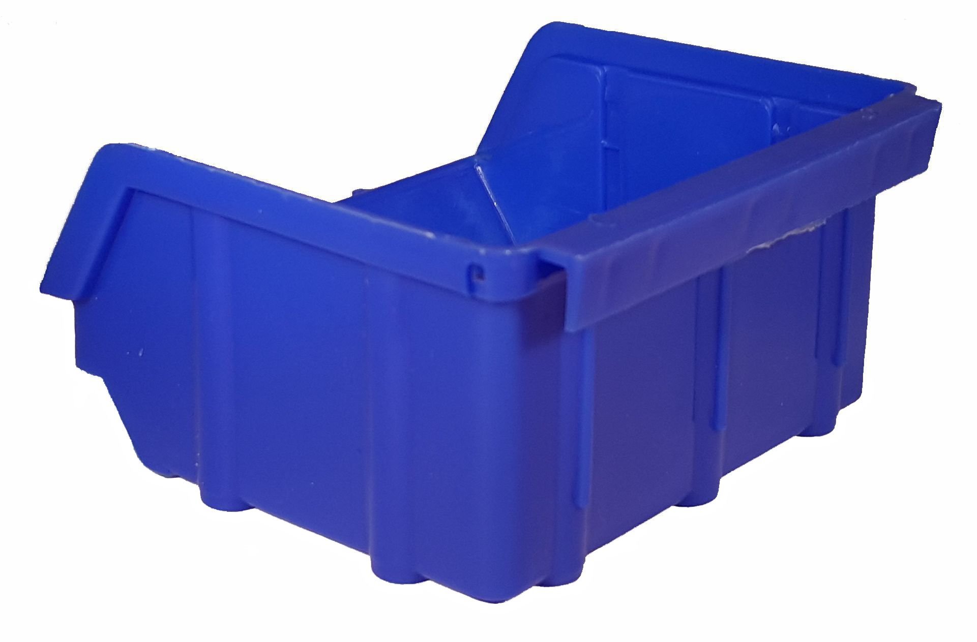 26 Scatole Impilabili Blu - Misura 3 (145x248x127mm), In Plastica Per Organizzazione - Foto 7