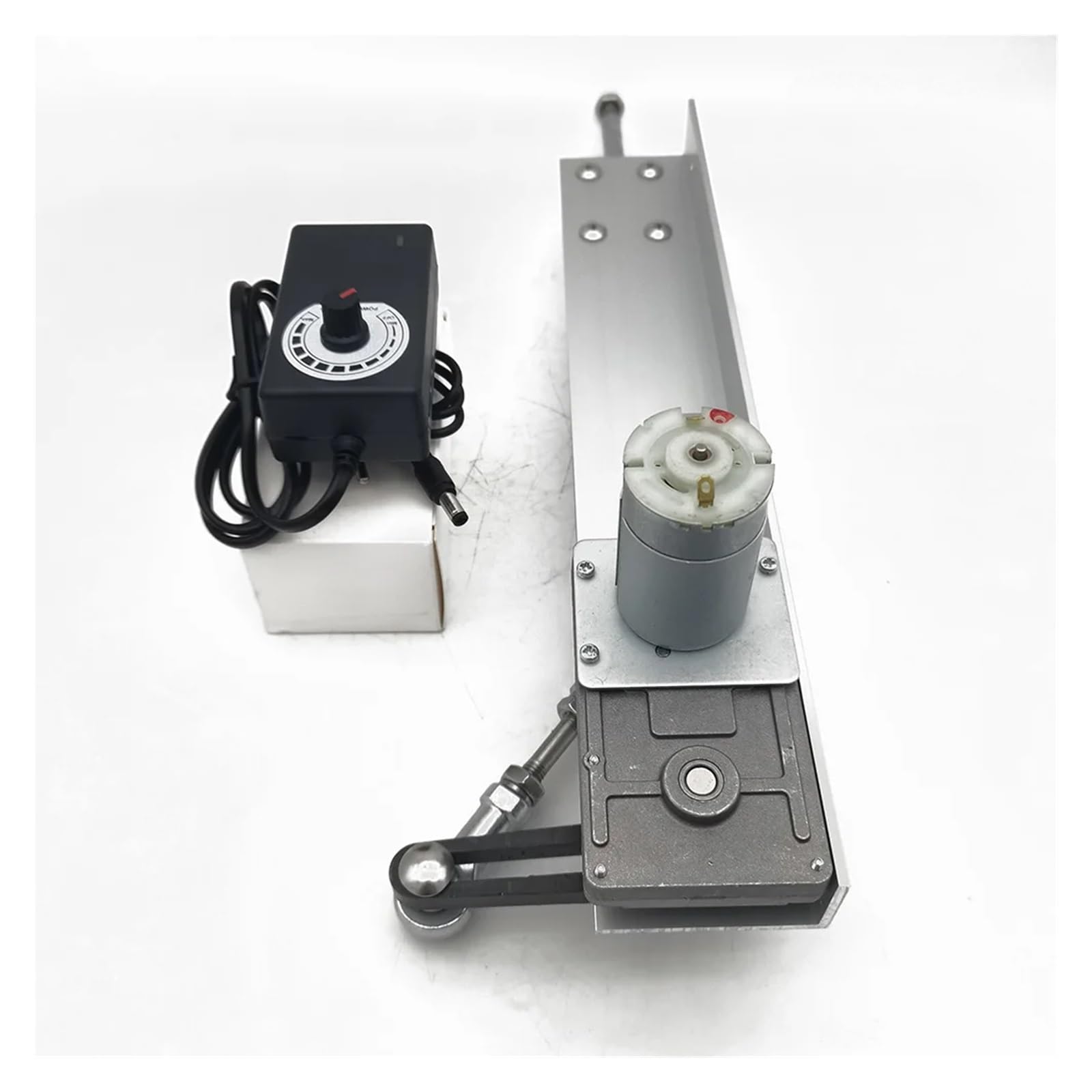 Hubkolben-Linearantrieb, DC 24 V, verstellbarer Teleskopmotor, DIY-Design, Elektromotor mit Drehzahlregler(24V 120RPM)