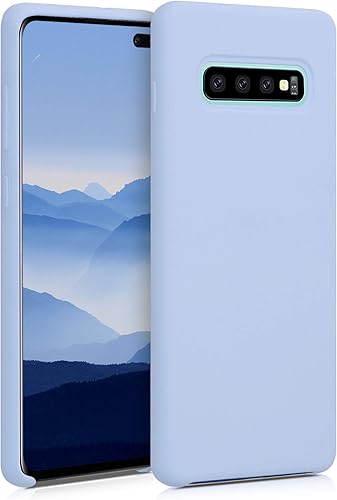 Miniatura 80 de kwmobile Funda Compatible con Samsung Galaxy S22 - Funda de teléfono de silicona TPU con acabado suave - Rojo Ruibarbo Piedra antigua,Azul