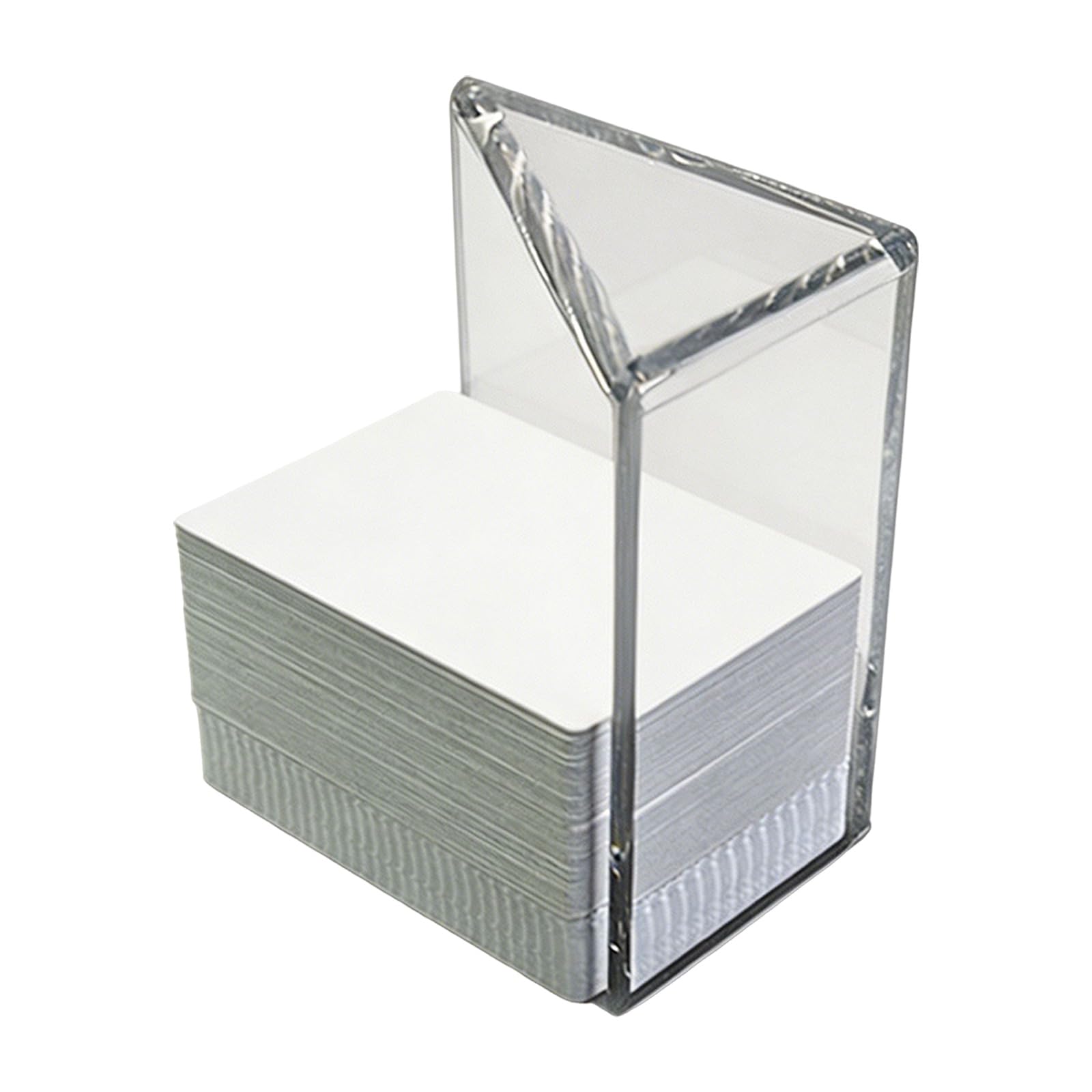 ljhnba Clear Acrylic Pokers Stand Clear Discard Holder Tray Pokers Organizer for 2 / 4 / 6 Deck Playing Cards Holder for Game Tables Games & Sports Expert Acrylic Discard Trays