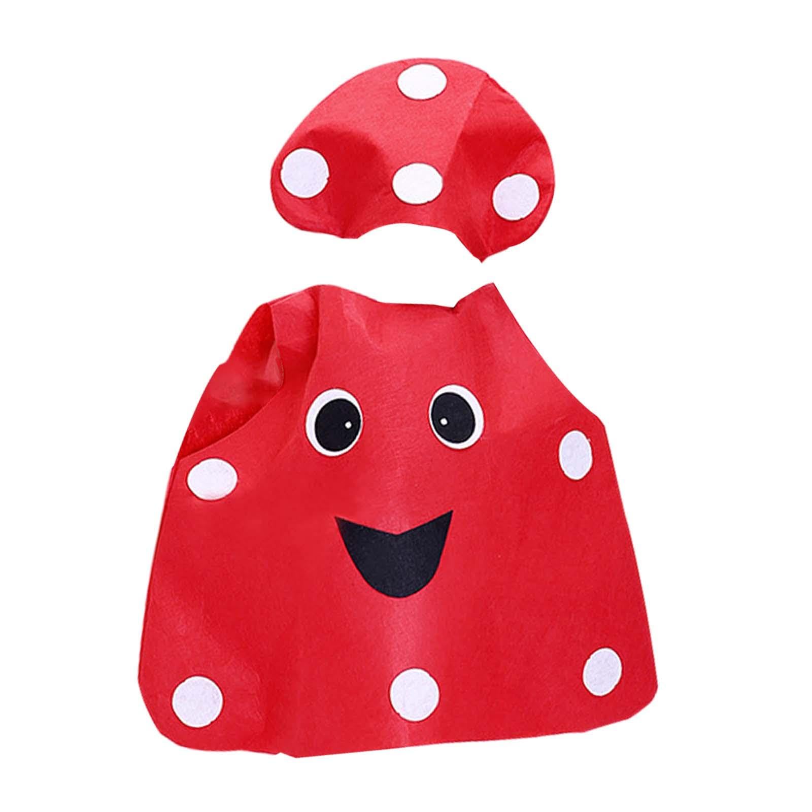 4xKids Fruit Costume Outfit Cosplay Cute Cartoon Novità Comodo Portatile Bambini Costume Travestimento per Festa in Maschera
