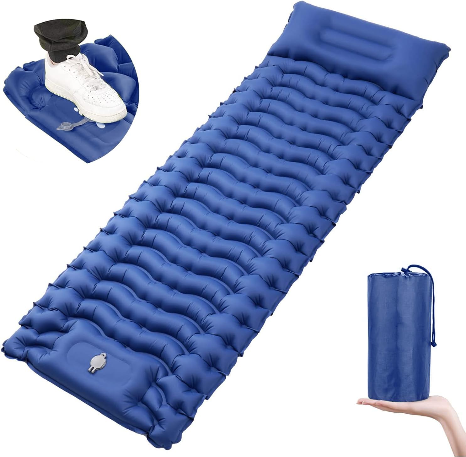 HILLMILL Sleeping Pad Ultralight Inflatable Sleeping Pad