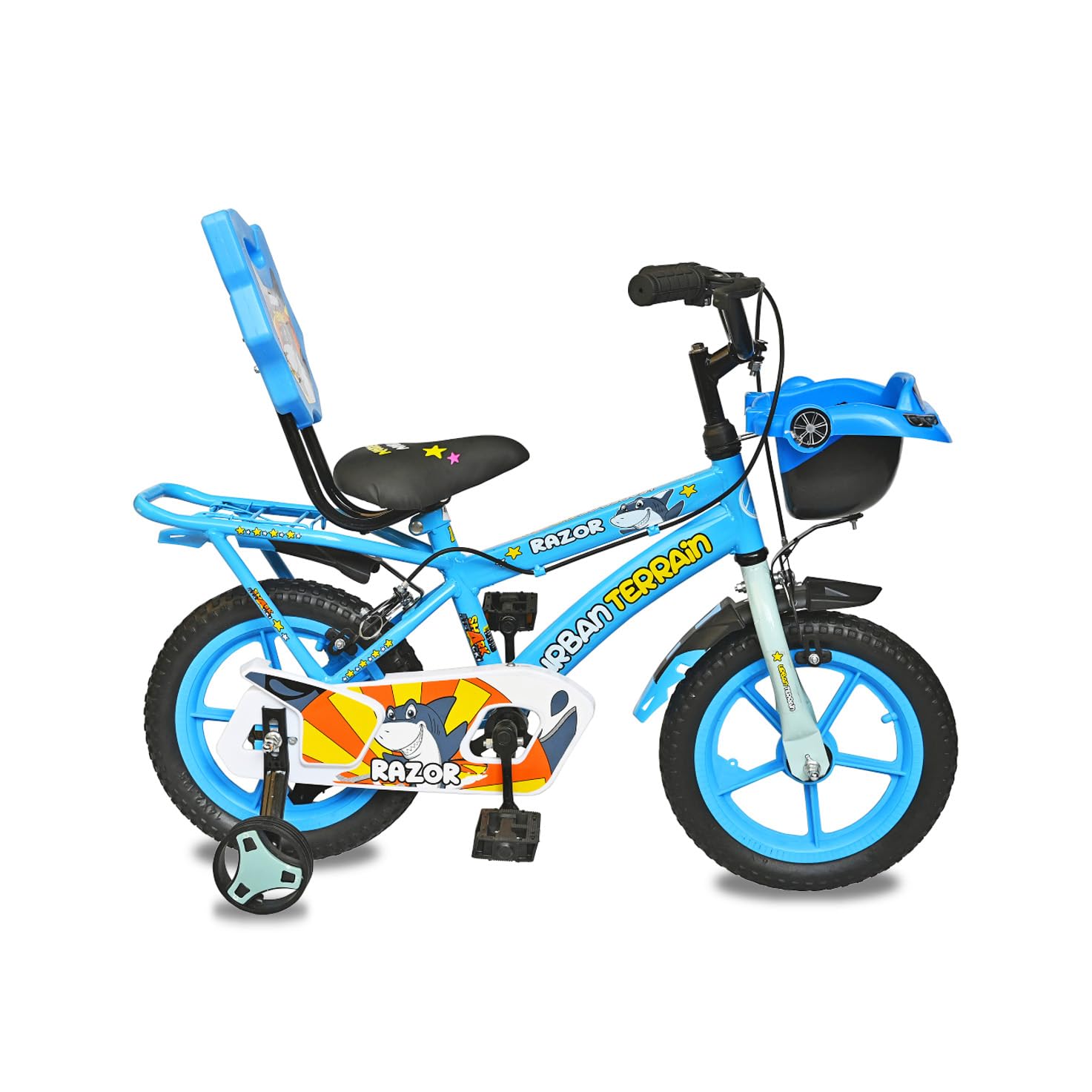 Urban Terrain RAZOR14TBLUE IBC Steel Kids Cycle/Bicycle with Rigid Fork, Cycling Event & Ride Tracking App 14 inch, (Single Speed, Pink) | Ideal for : 2 to 5 Years,Frame Size : 10.5 inch Blue (B0CHYG3DJD) Amazon Price History, Amazon Price Tracker