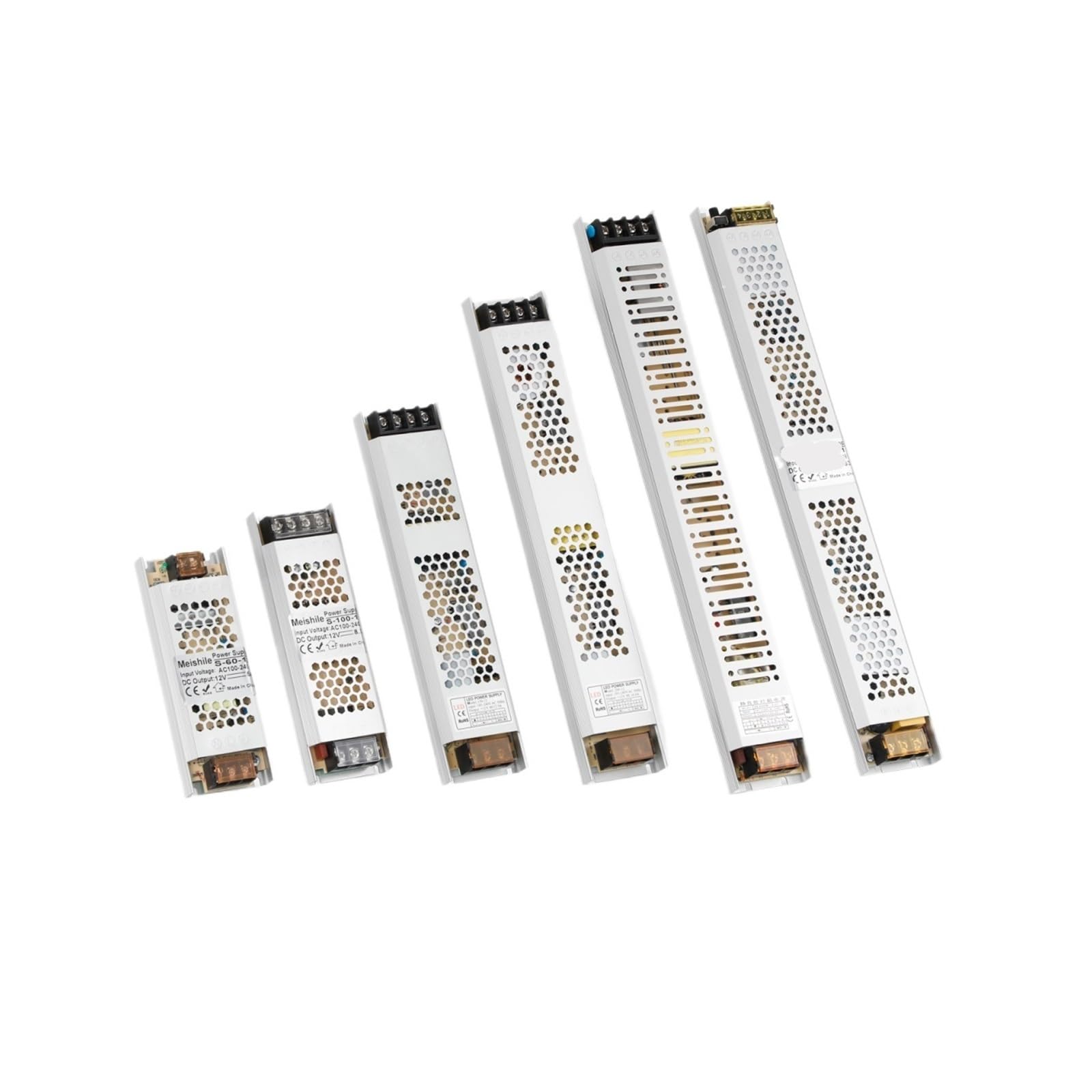 Transformador DC12V 300W para solucionar problemas de espacio en luces LED 6