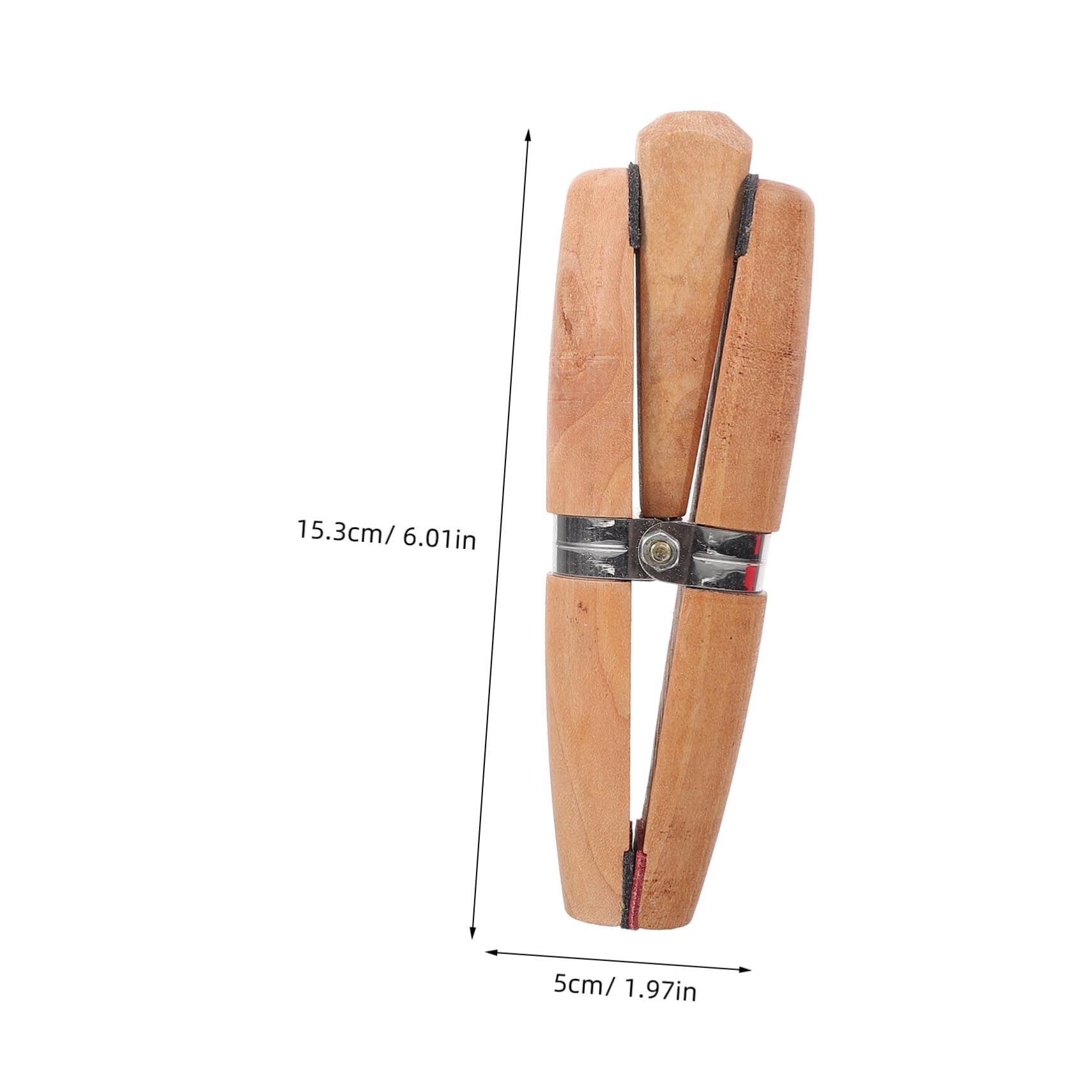 Angoily Wooden Ring Clamp Ring Bender Tool for Jewelry Making Repairing Jewelry Clamp