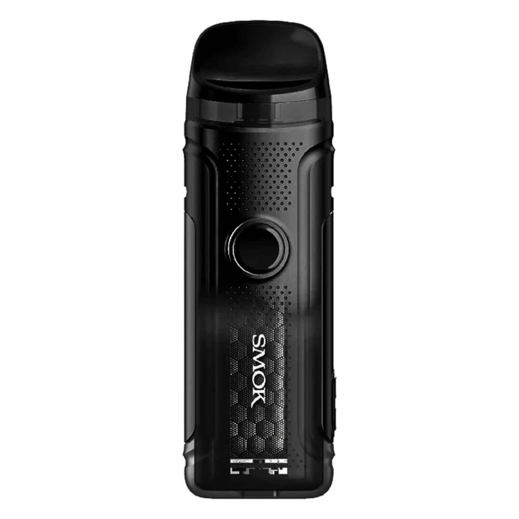 Smok Nord C Vape Kit - E Cigarette Starter Vape Kit, Long Lasting 1800mAh Battery, 50W, Smooth MTL & DTL Vaping, Using RPM 2 Coils, OLED Screen, TPD Compliant Ecig, 2ml No Nicotine (Transparent Black)