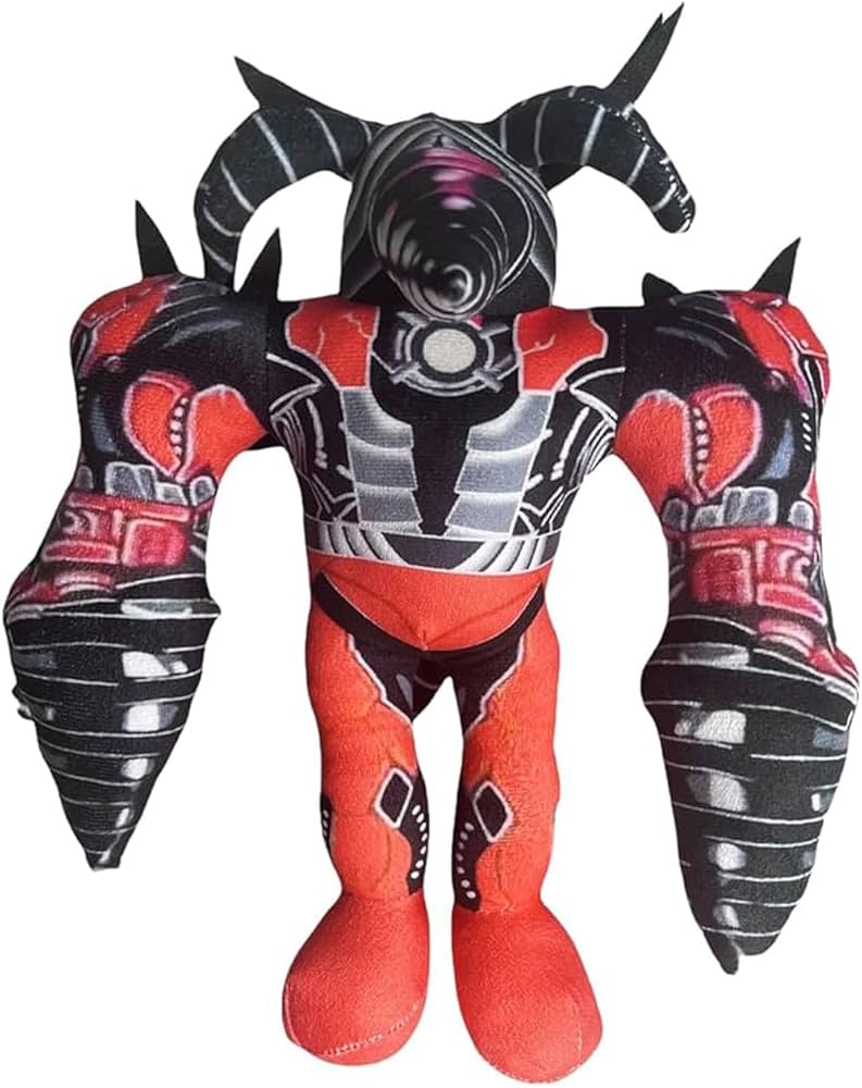 LuDeSol Upgrade Titan Drill Man Plush Toy TV Man Titan Speakerman
