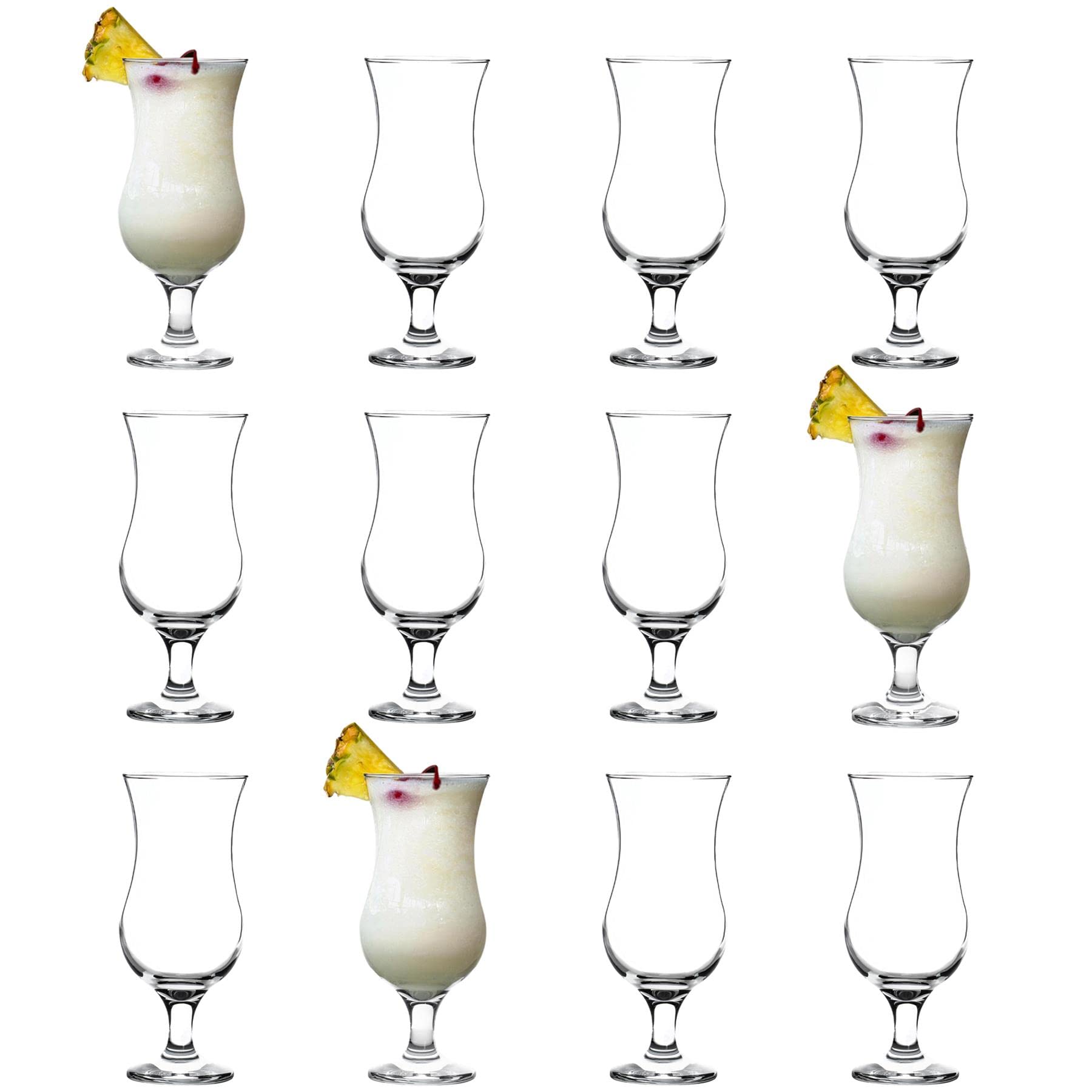 LAV Fiesta Pina Colada Gläser - 460ml - Pack Von 12