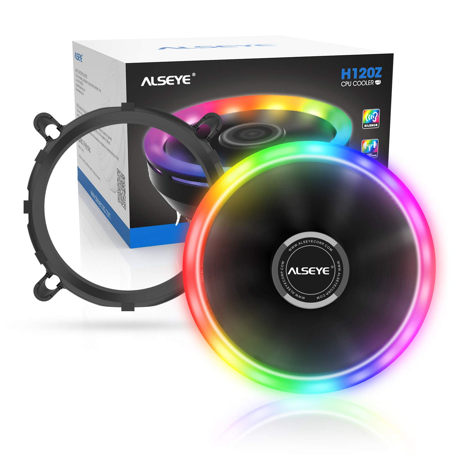 Amazon.co.jp: ALSEYE CPUクーラー RGBファンソケット 油圧ベアリング
