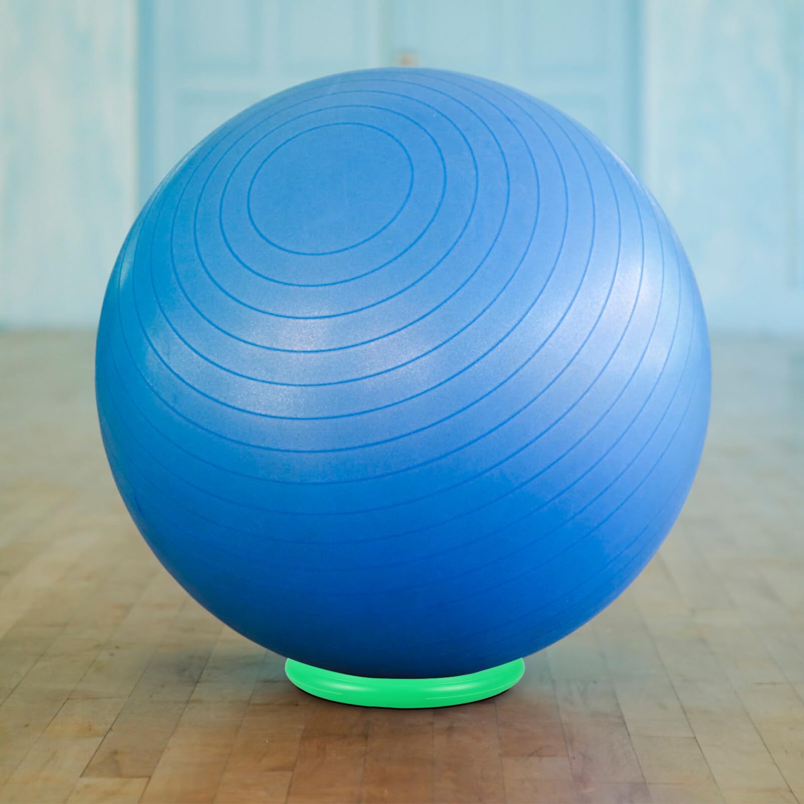 Base De Balle De Yoga 5 Pièces Anneau Fixe Rond en Plastique Antidérapant Stable Ballon De Fitness Ballon De