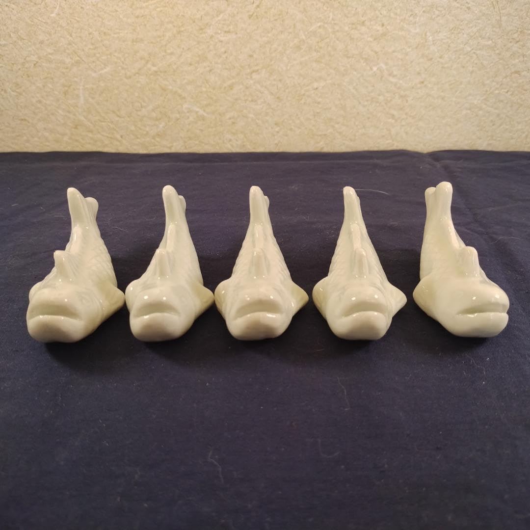 小泉淳作箸置きシイラカンス工芸品