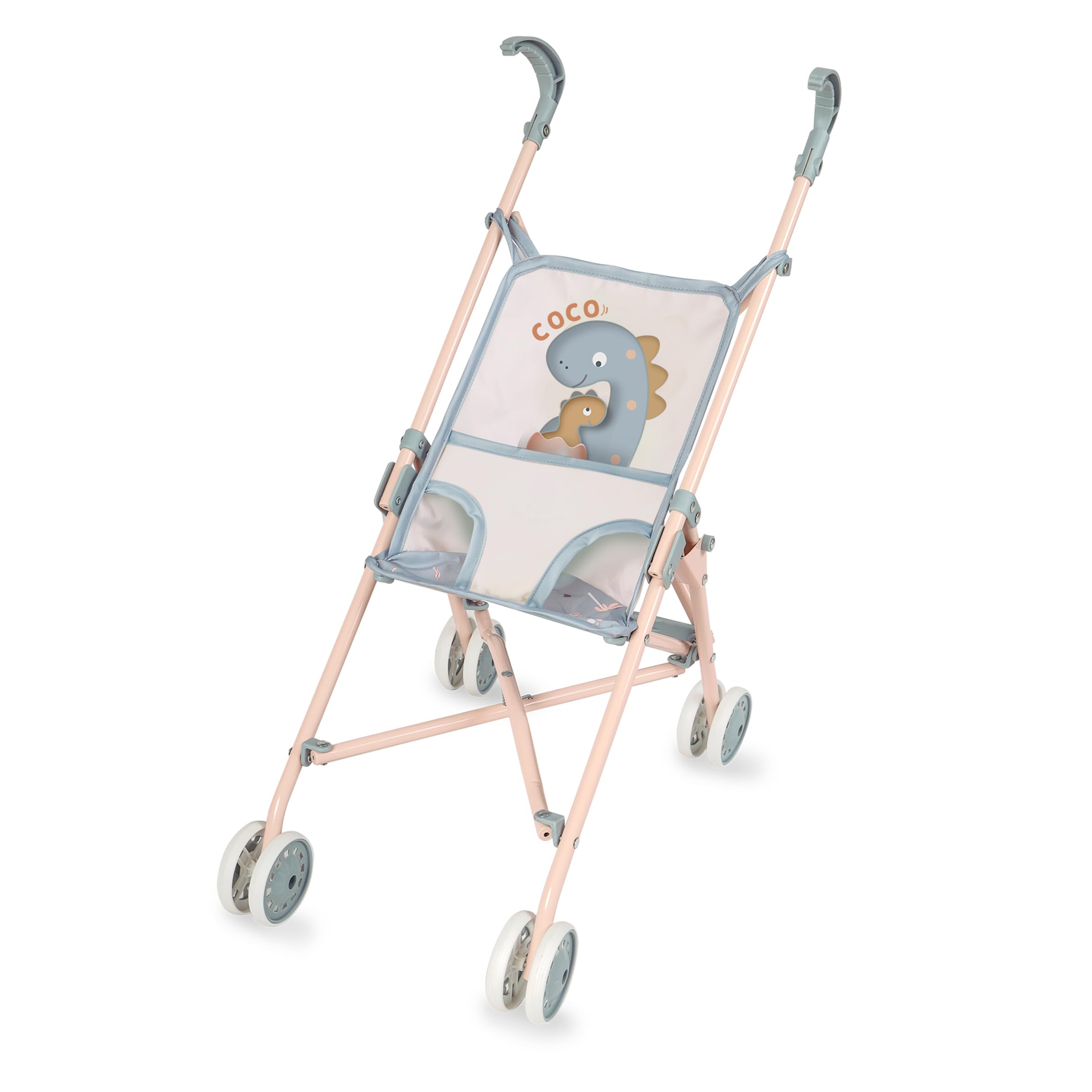 Coco-Klappstuhl DeCuevas 90080, Blau und Weiß
