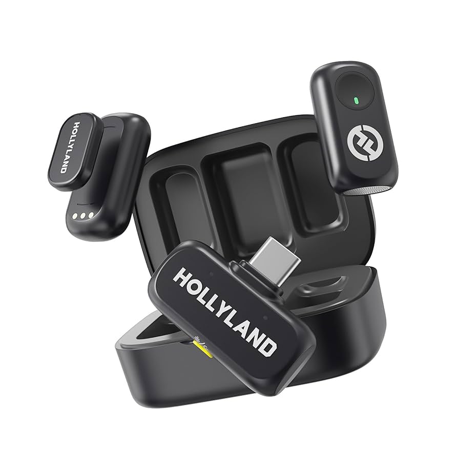 Hollyland Lark A1 Duo ブラック Hollyland LARK A1 Duo 2-Person Wireless Microphone HL-LARK A1