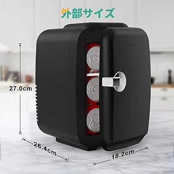 CROWNFDL コンパクト冷温庫 ブラック CROWNFDL コンパクト冷温庫 ブラック CROWNFDL コンパクト冷温庫