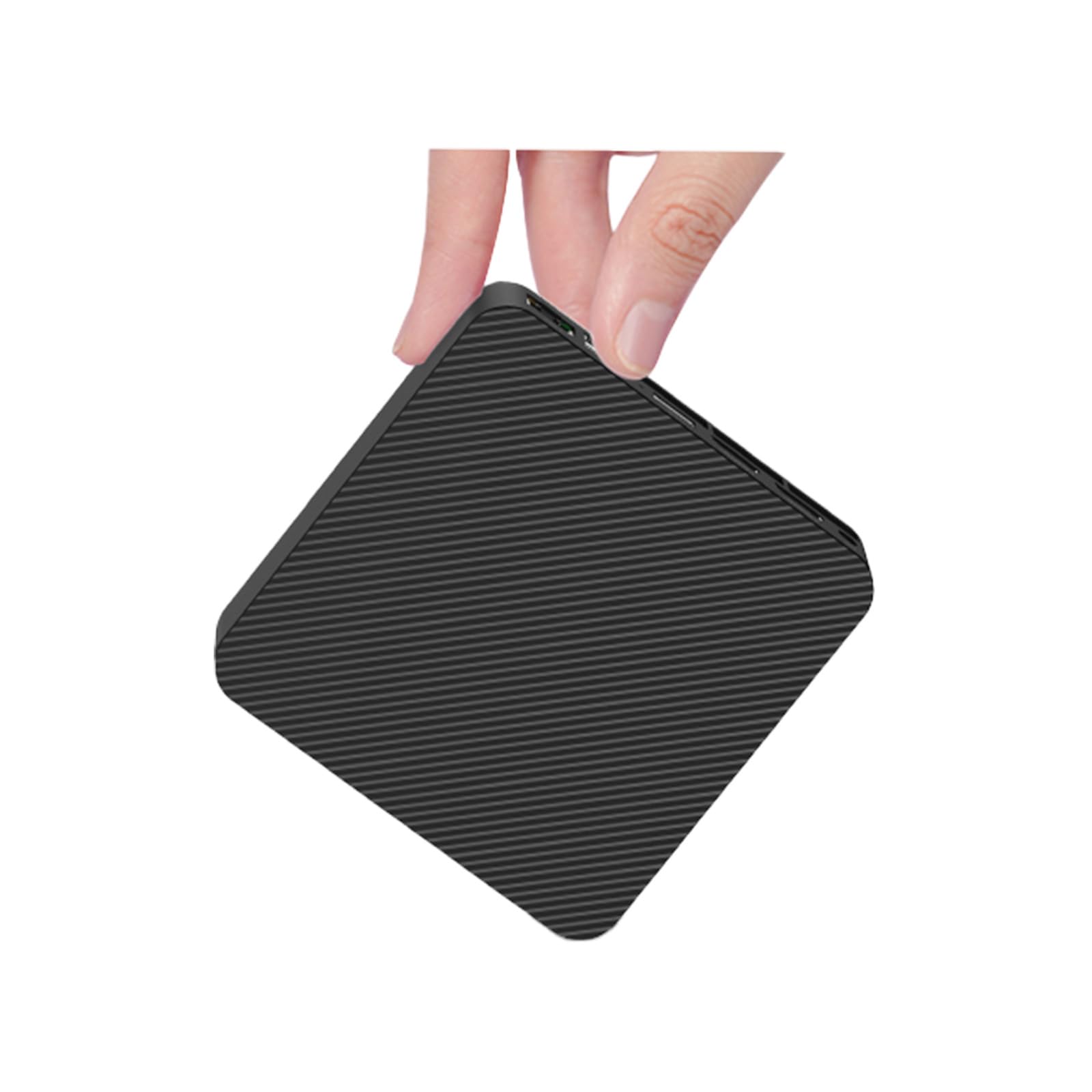 Key Mini N150, Intel Alder Lake N150 (4C/4T, Up to 3.4Hz) 16G DDR5 500G SSD Mini Computer, Intel N150 Mini PC Support Dual Display 2*HDMI/Dual 1000MB/S Ethernet/WiFi-5/BT5.0