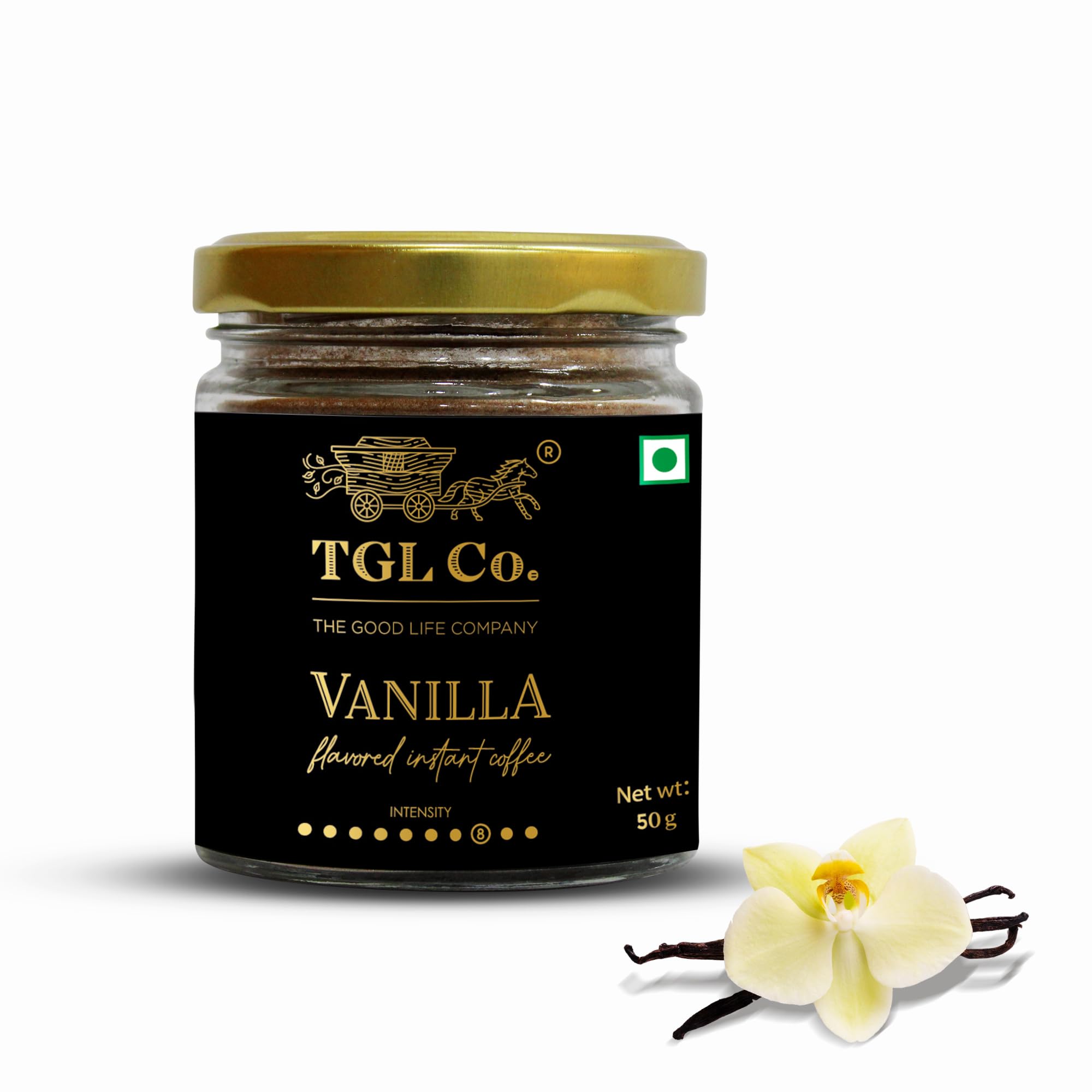 TGL Co. Vanilla Flavoured Instant Coffee 50 Gm | Anti Oxidant | Boost Energy | No Artificial Flavour (B0D4D6XKH6) Amazon Price History, Amazon Price Tracker