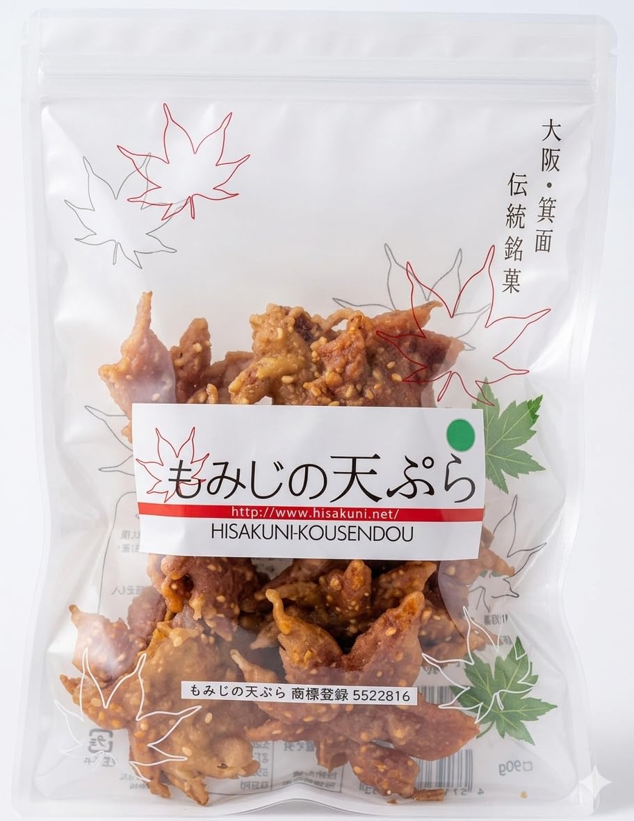 もみじ様 Amazon.co.jp: 箕面 もみじの天ぷら ファミリーパック 60g 大阪名物