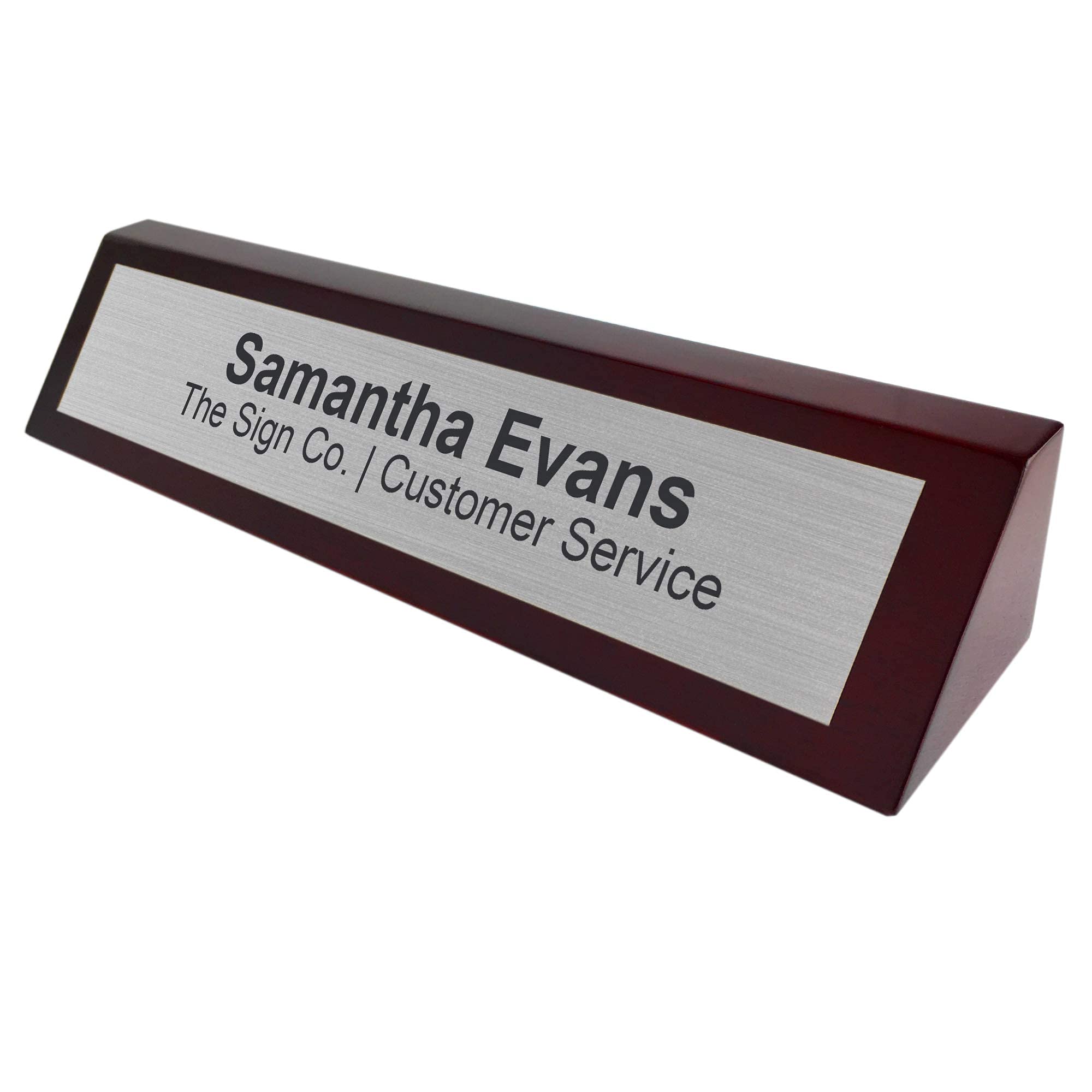 Placa De Identificación Personalizada Para Computadora – Placa De