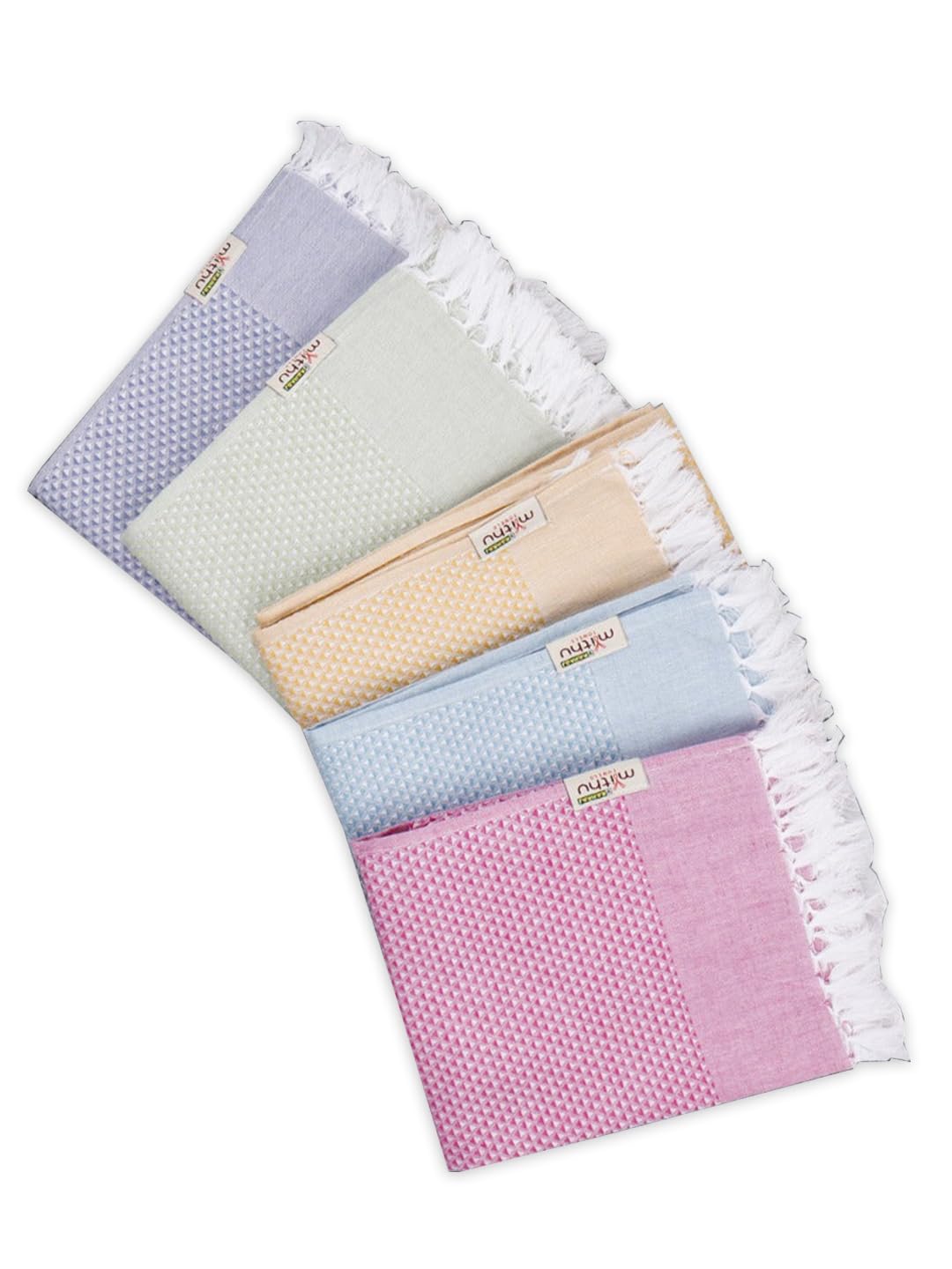 RAMRAJ COTTON Signature Family Pack Bath Towels (Pack of 5)-image-49