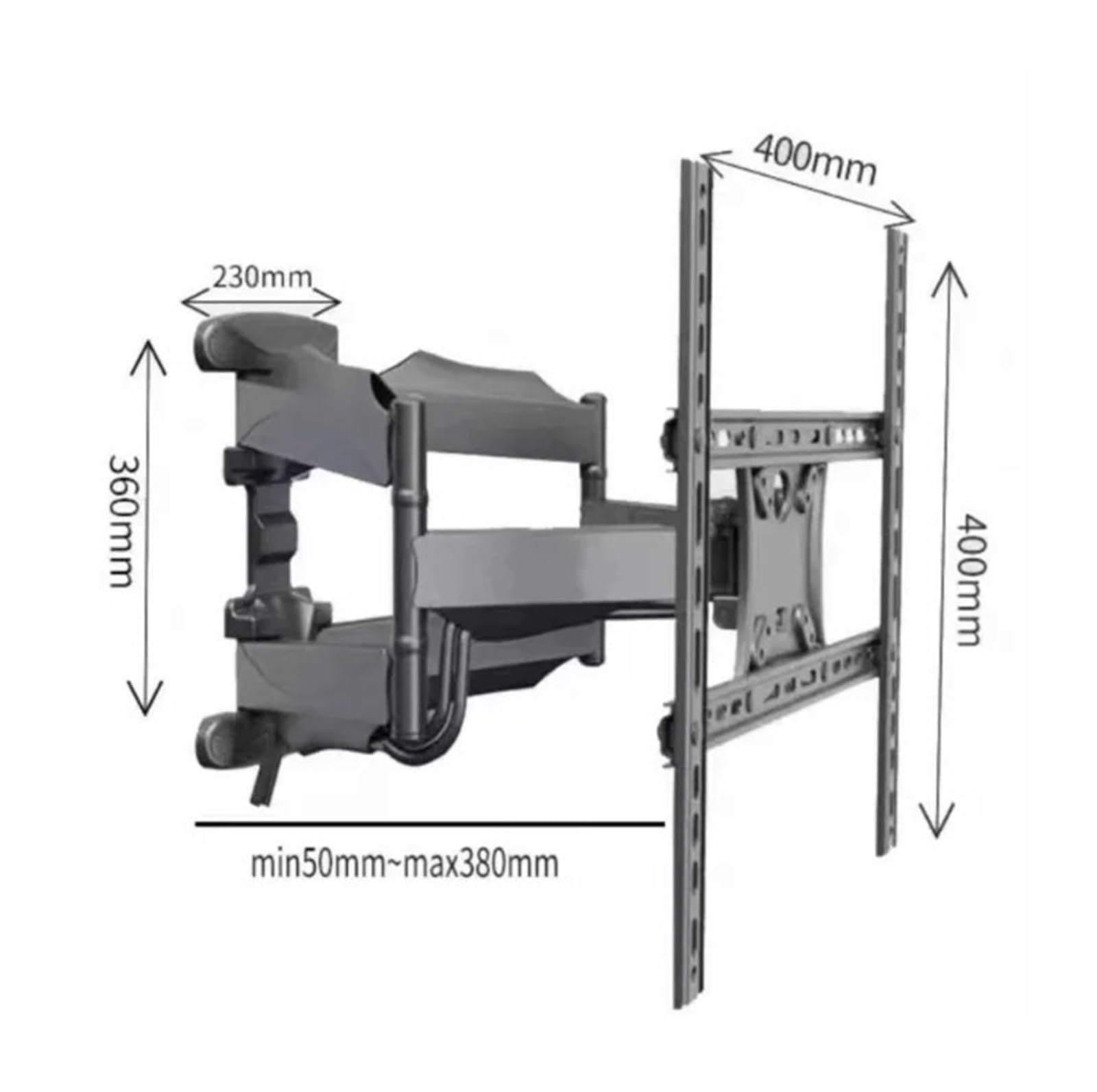 Soporte De Pared Universal Ajustable For TV LCD De Movimiento Completo