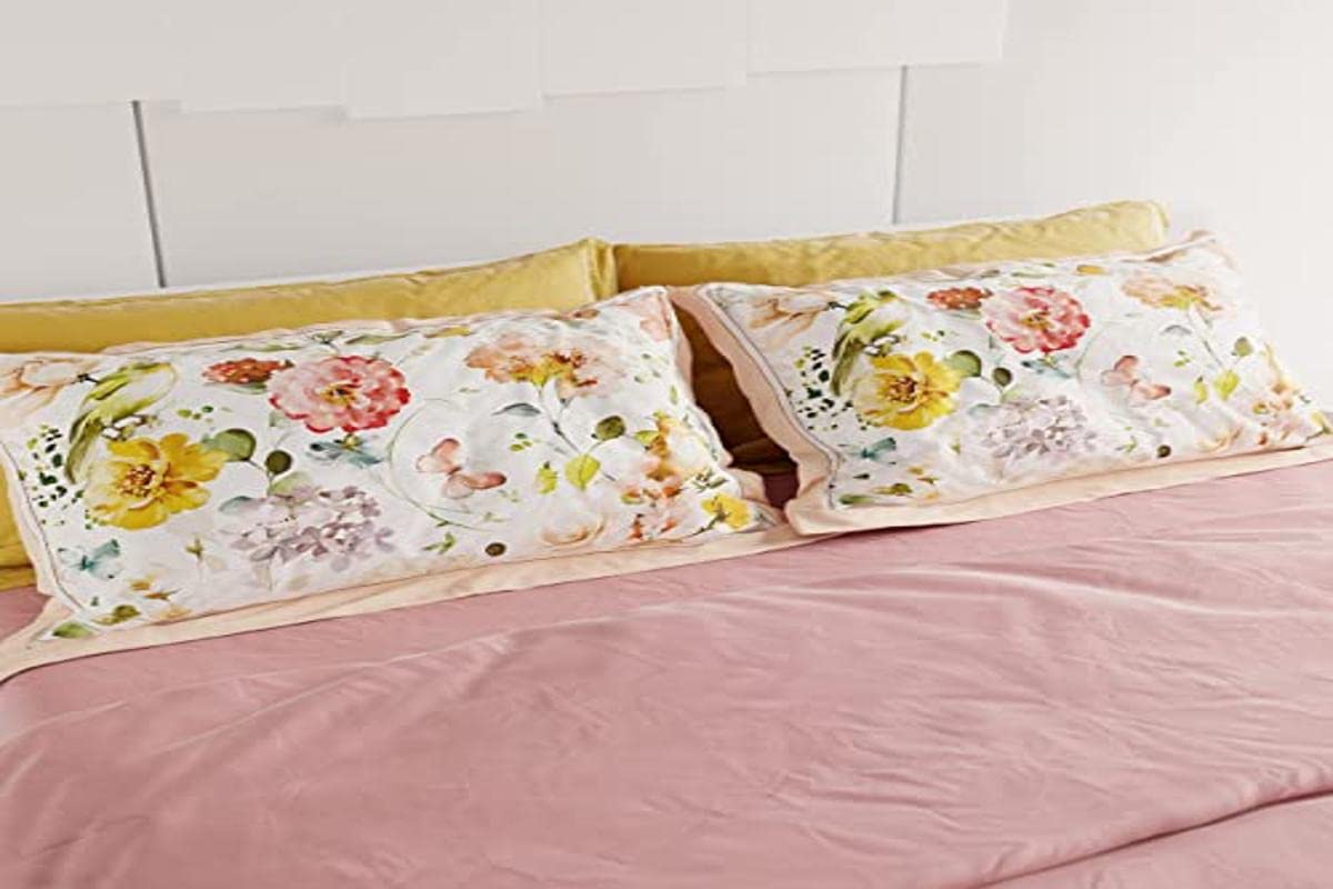 PETTI Artigiani Italiani, Bed Pillowcases, Pair of Pillowcases 50 x 80 cm, Pillow Case, Hypoallergenic Microfibre Pillowcases
