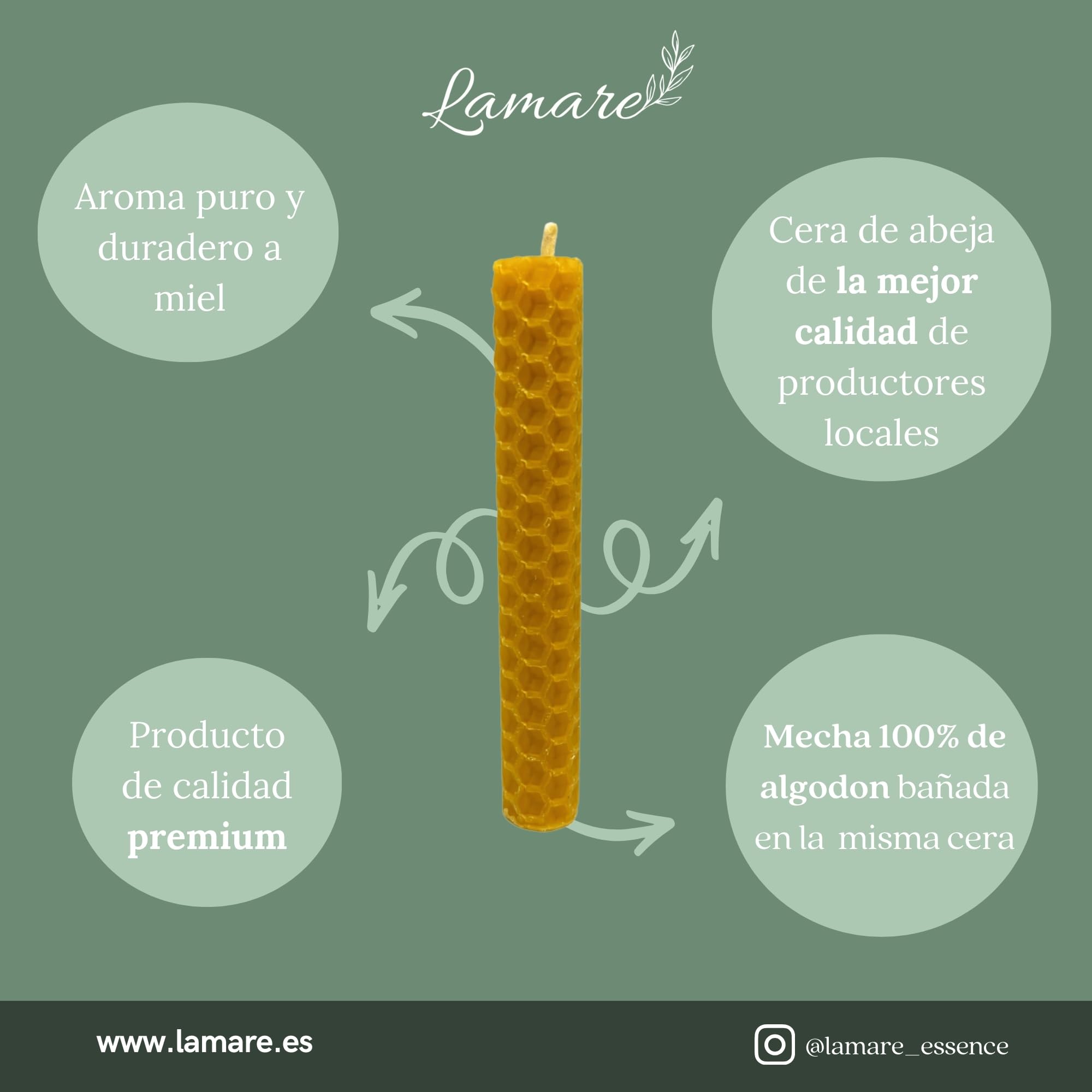 Velas De Cera De Abeja Velas De Té De Cera De Abeja Cruda 100 Pura Velas Org Nicas Hechas A Mano Juego De A 445795