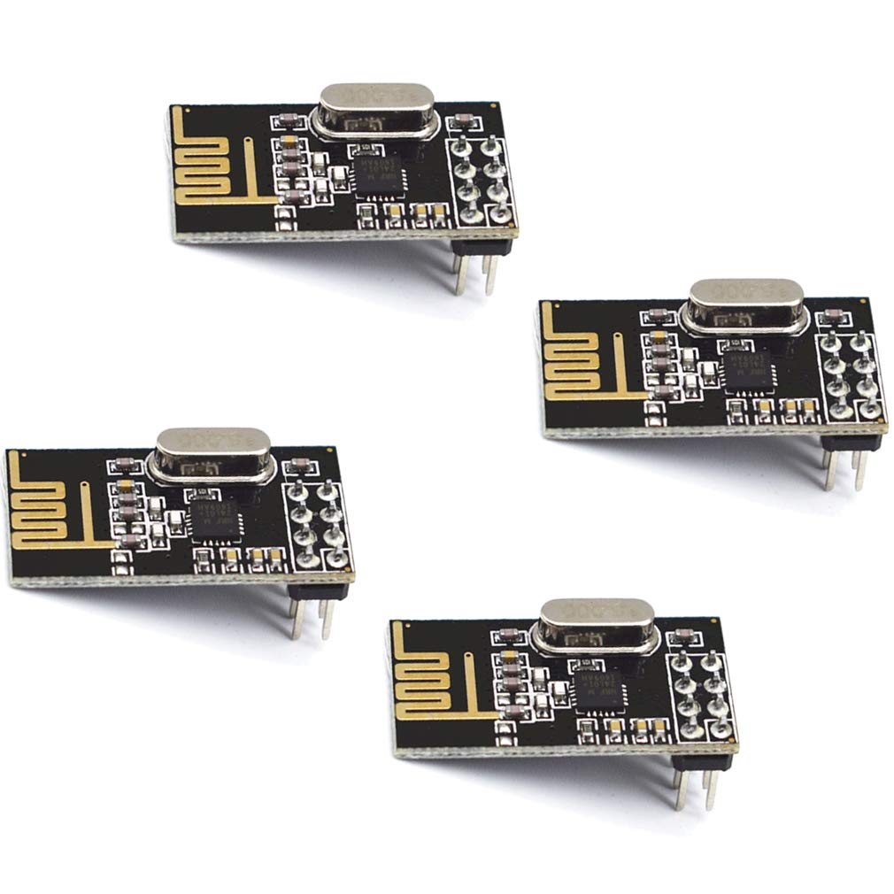 Hailege 4pcs NRF24L01+ 2.4G Wireless Transceiver Module