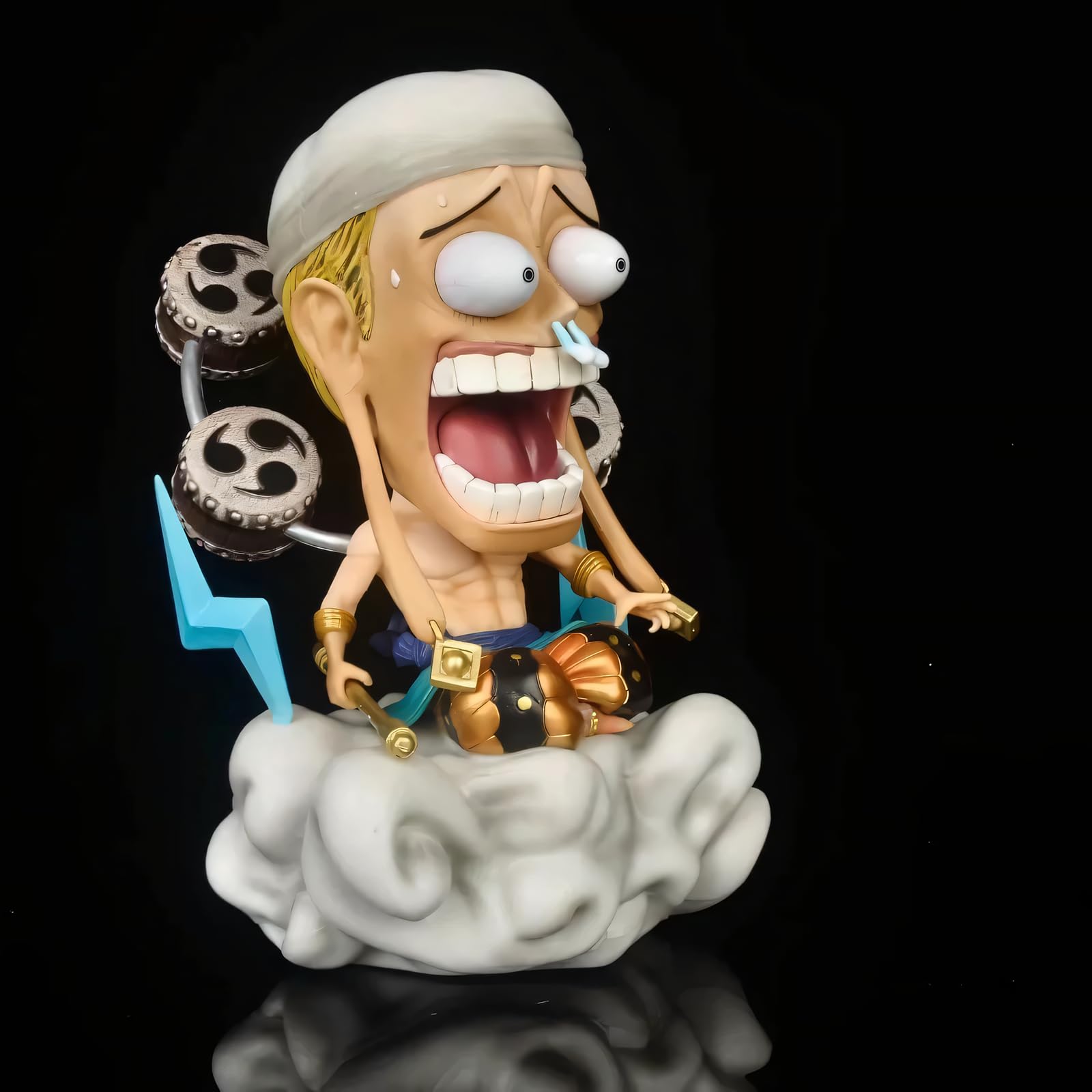 Amazon.co.jp: ワンピース エネル Qバージョン トール 座りフィギュア