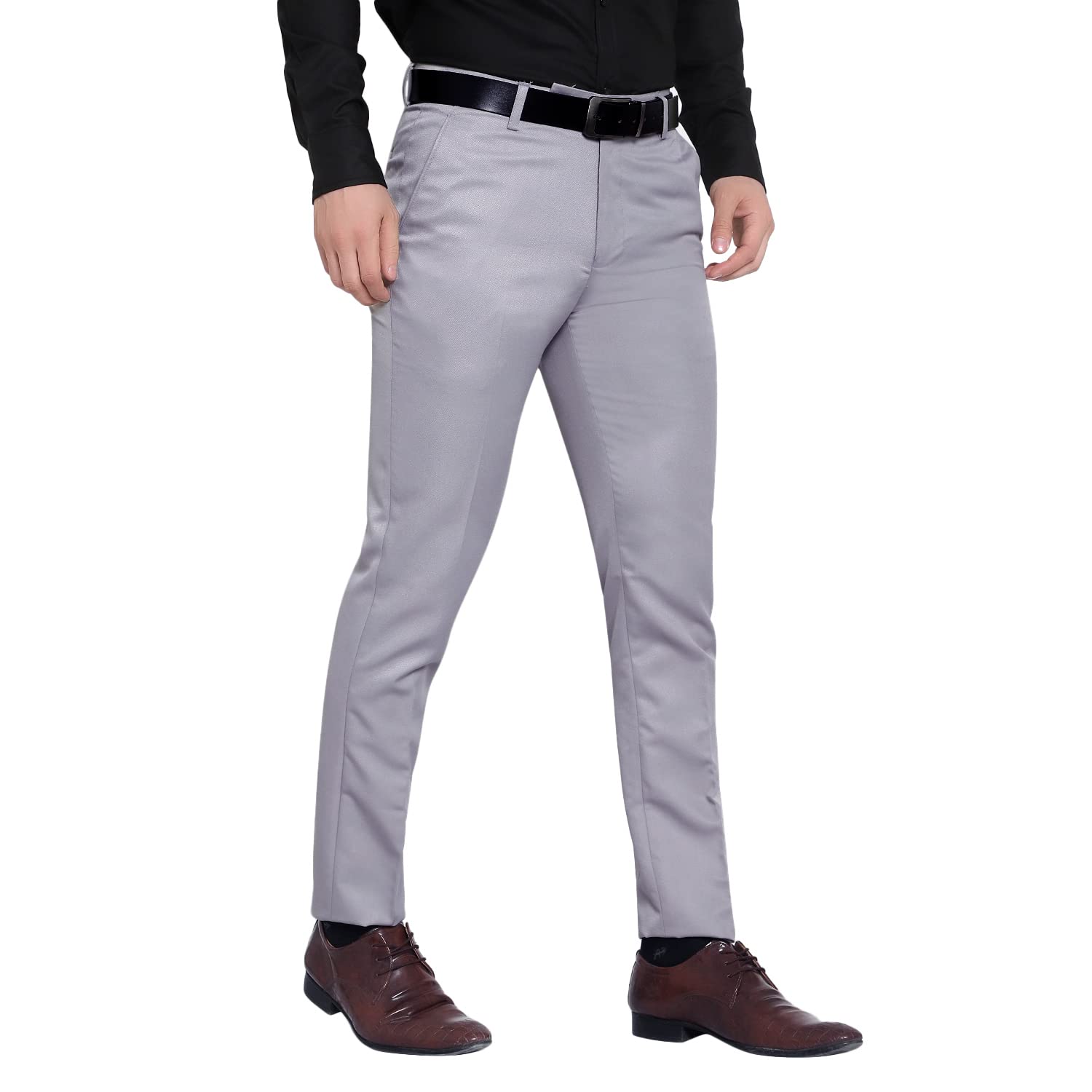 RR Fashion Men's Regular Formal Trouser
