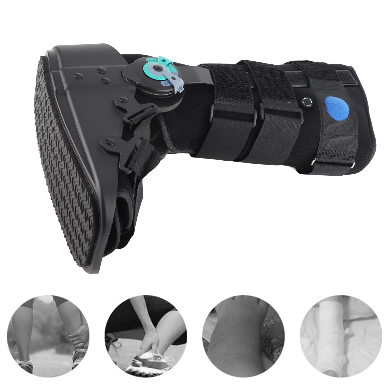 M Tamaño Aquiles Botas Tendón Boots Aprendible Brace de tobillo para rehabilitación y soporte de fracturas