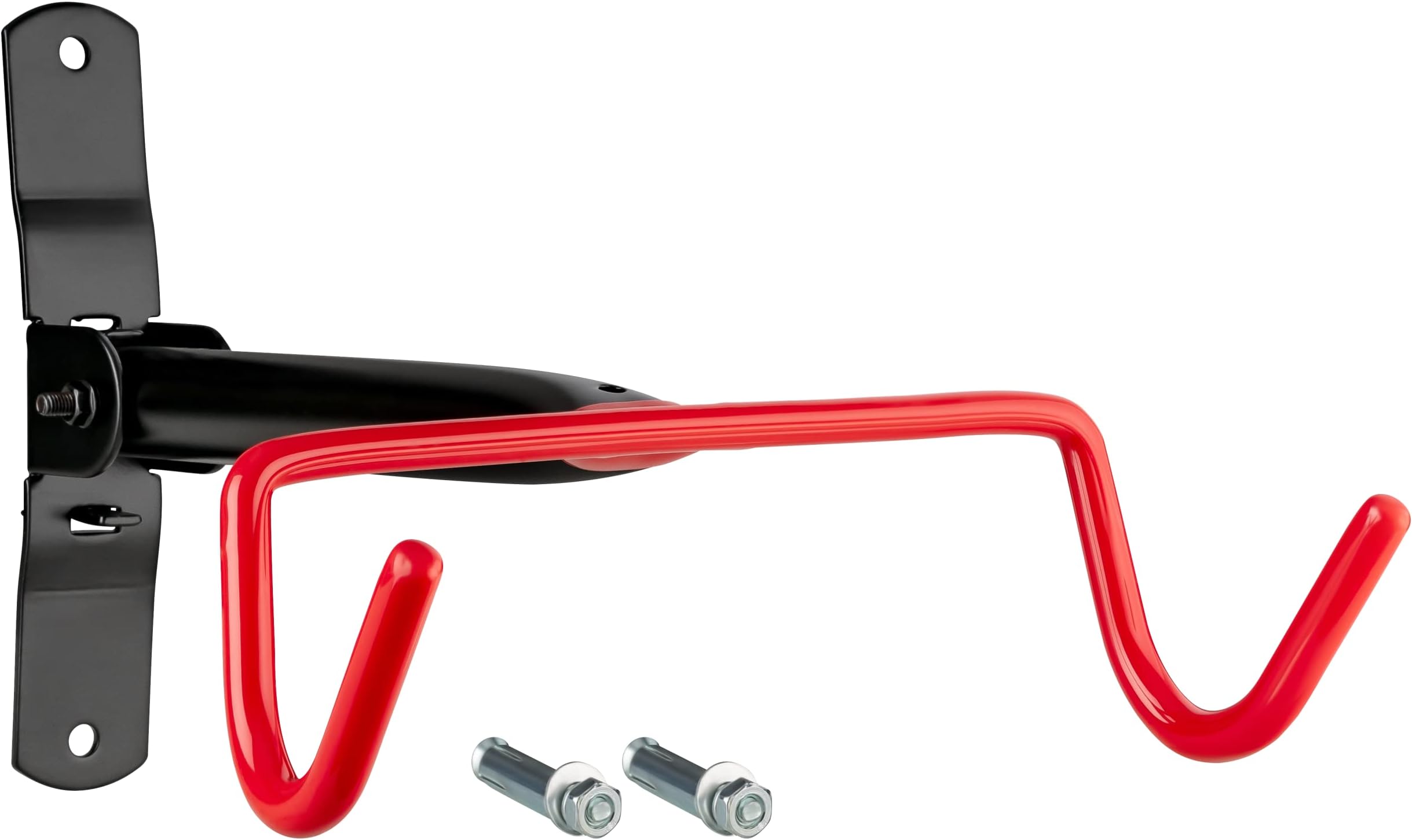 URBAN ZWEIRAD bicycle wall bracket, for hanging, space-saving, practical and foldable, garage wall mount metal bike shelf