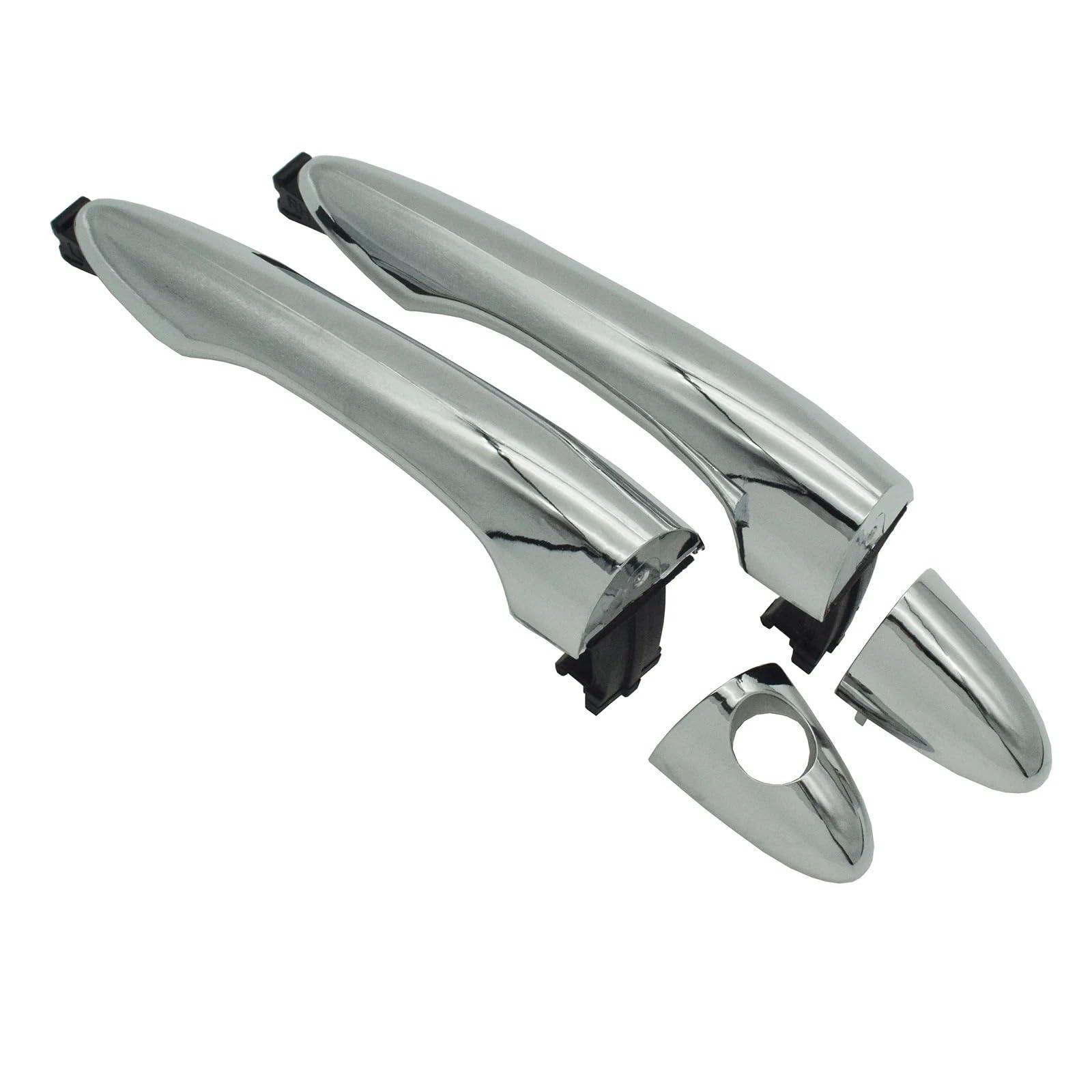 HILLAR Door Outer Handle for Kia for Sportage 2.0L .4L 3.3L 2011-2016 Front Rear Left Right Outside Door Handle 1/2/4 Pieces 826613W000 82661-3W000(Front Left Right)