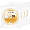 Lowcarbchef - High Protein Tortilla Wraps - 6 Wraps of 40 g - Pack of 4 4 x 240 g - Low Carb & Keto - Only 4.4 g Carbohydrates per wrap