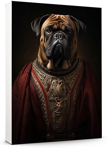 Miniatura 816 de Thuan Chow Chow Retrato de mascota con disfraz real de perro en un disfraz retrato de perro con vestimenta Retrato medieval de mascota retrato