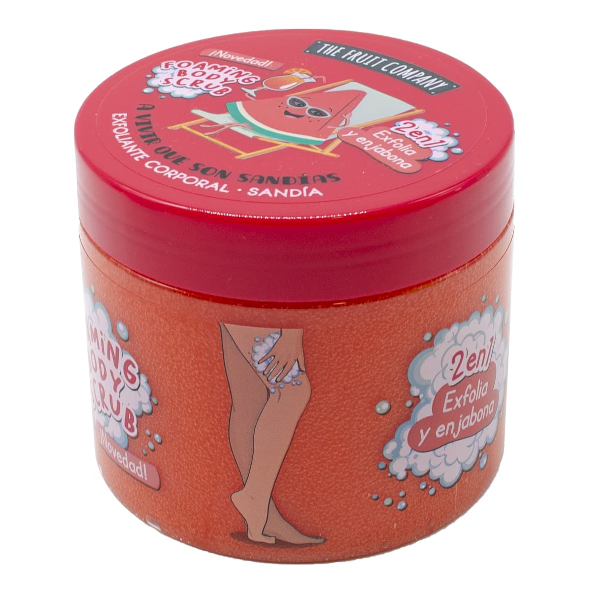 The Fruit Company - Exfoliante SANDÍA 400ml | 2 en 1 Exfolia y Enjabona…