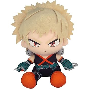 Amazon Com Great Eastern Entertainment My Hero Academia Bakugo 02 Plush 7 Toys Games