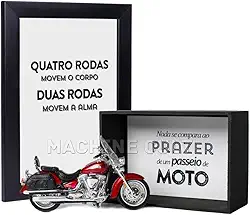 Miniatura Yamaha Road Star - Kit Motociclista