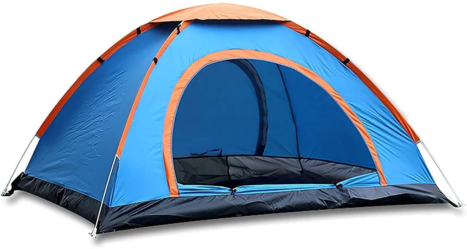 6 Person Tent for Picnic,Hiking,Camping Portable Waterproof Outdoor Tent House with Cover Bag (Multicolor)-image-9