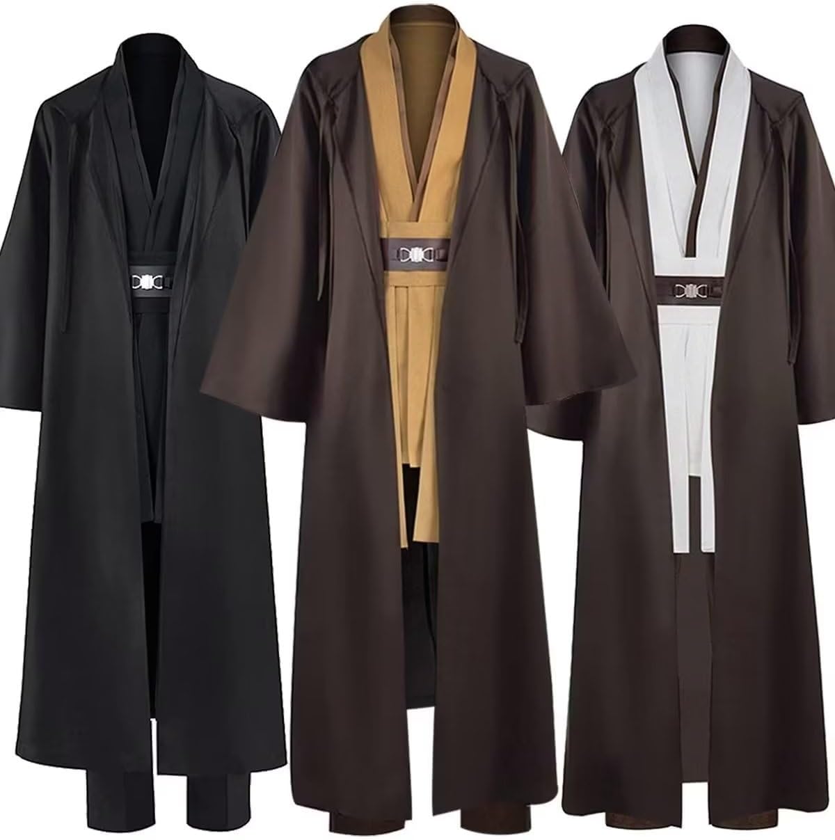Knight Costume Adult Men's Tunic Hooded Robe Outfits Halloween Cosplay Uniform