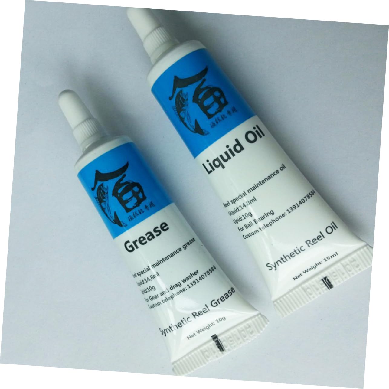 GOOHOCHY Fishing Maintenance Kit 2 Pack Reel Lubricating Oil Reel Oil Lubricant for Bearings Grease Tool