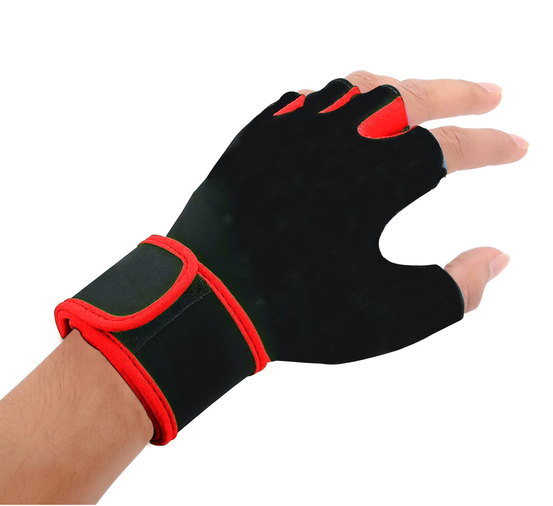 TRUE INDIAN Gym Gloves for Weightlifting, Fitness Training & Workout,Half-Finger Length. Gym & Fitness Gloves-image-33