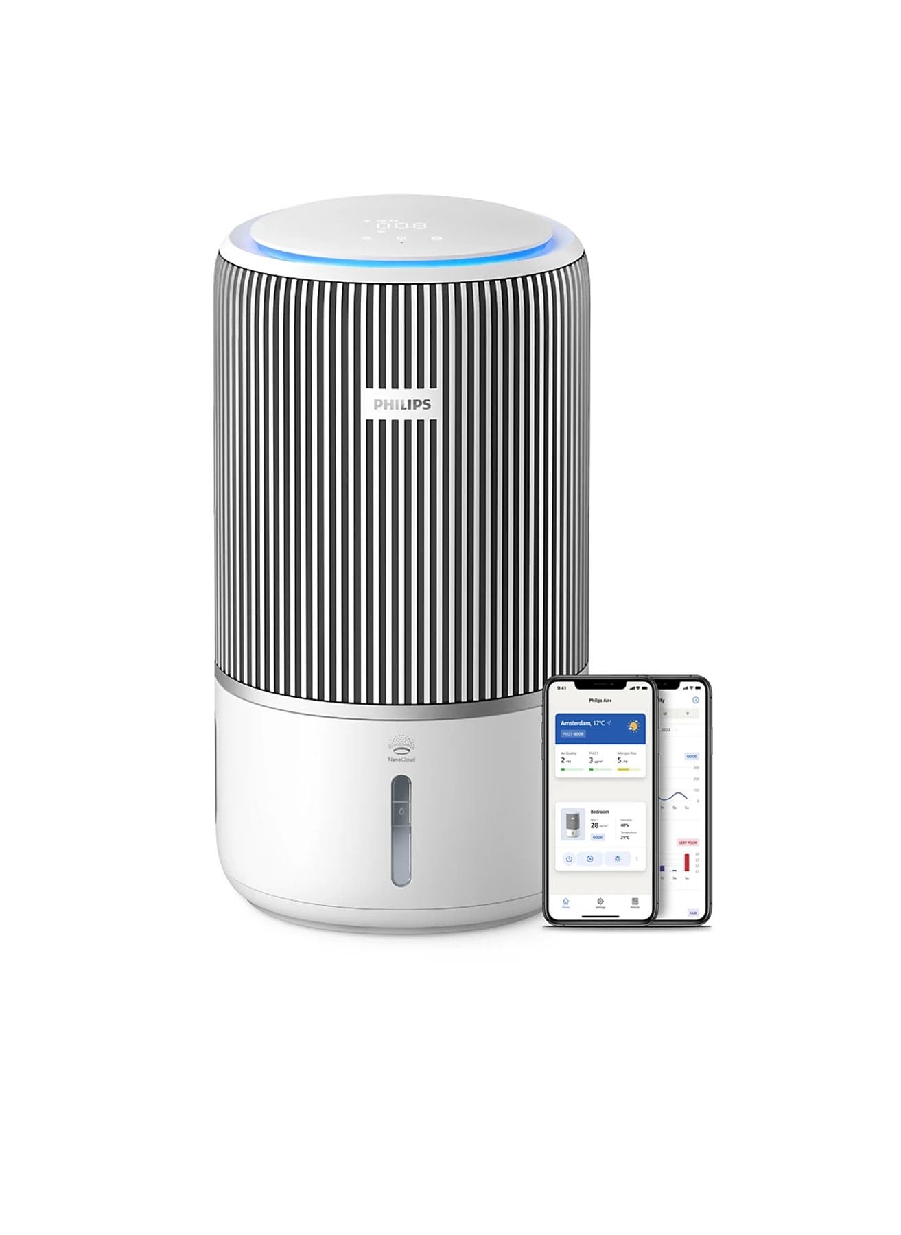 PURIFICATORE PHILIPS CON UMIDIFICA 300M3 WIFI APP AC3420/10