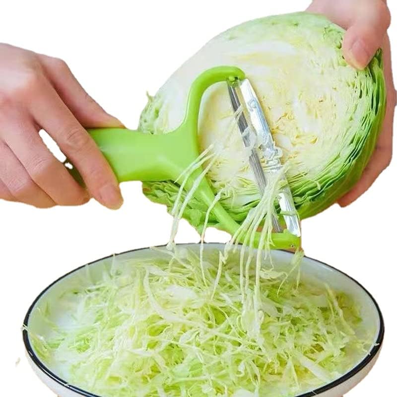 Pelador Verduras Frutas Cuchillo de Acero Inoxidable Ralladores de Repollo Ensalada Patata Cortadora de Patatas Accesorios de Cocina Herramientas de