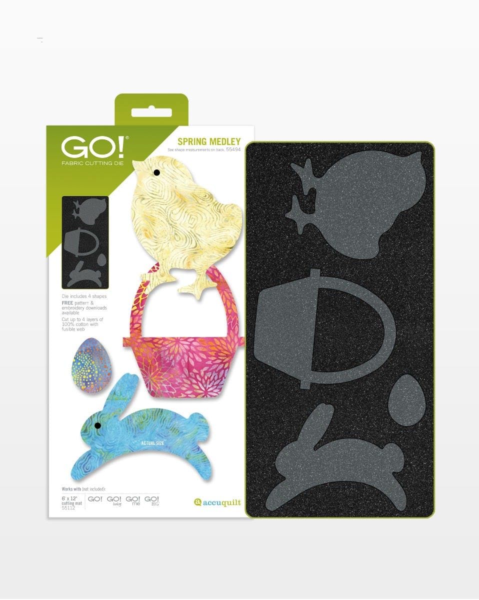 Accuquilt GO! Spring Medley Die