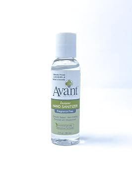 Avant Original Instant Gel Sanitizer, 2.0 oz Bottle 24-Pack, Back to School Essential
