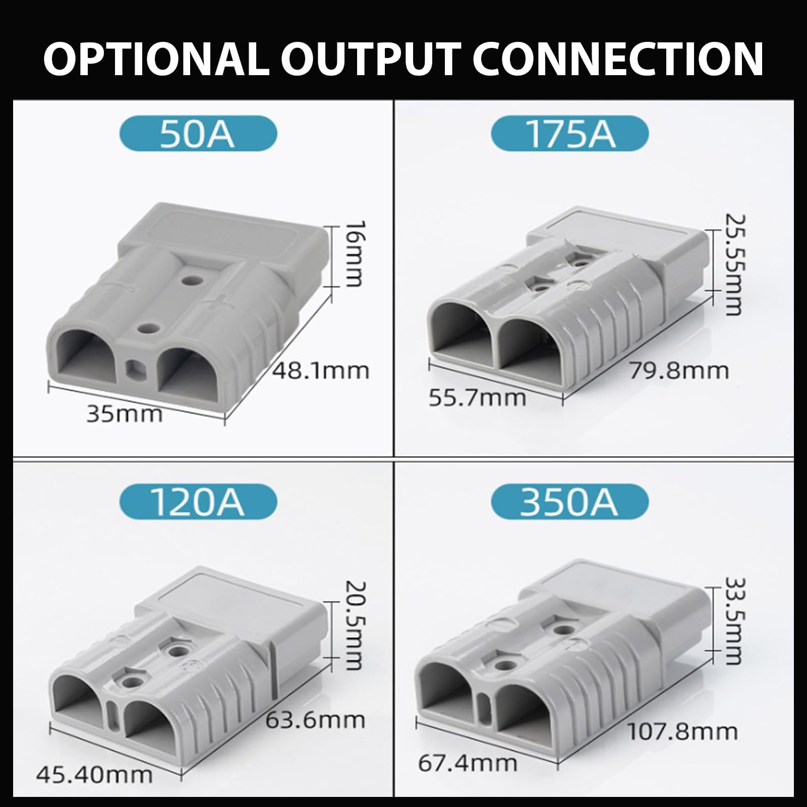 Ładowarka akumulatorów do wózków widłowych 12 V/24 V/36 V/48 V/60 V/72 V, Ładowarki akumulatorów 900 W z przyłączem Anderson do ładowania akumulatorów kwasowo-ołowiowych,60v 12a,175A Anderson