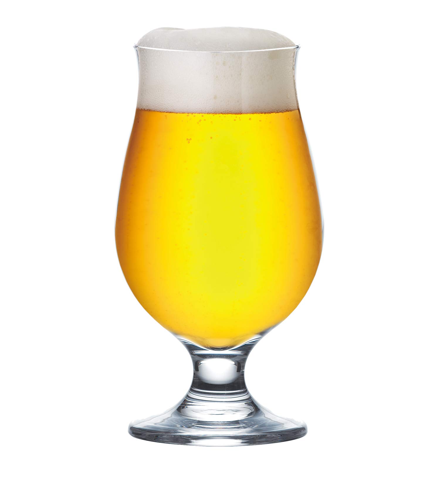 Toyo-Sasaki Glass 36312-JAN-BE Beer Pint Glass Ajiwai (310 ml), Made in Japan, Clear : Home & Kitchen